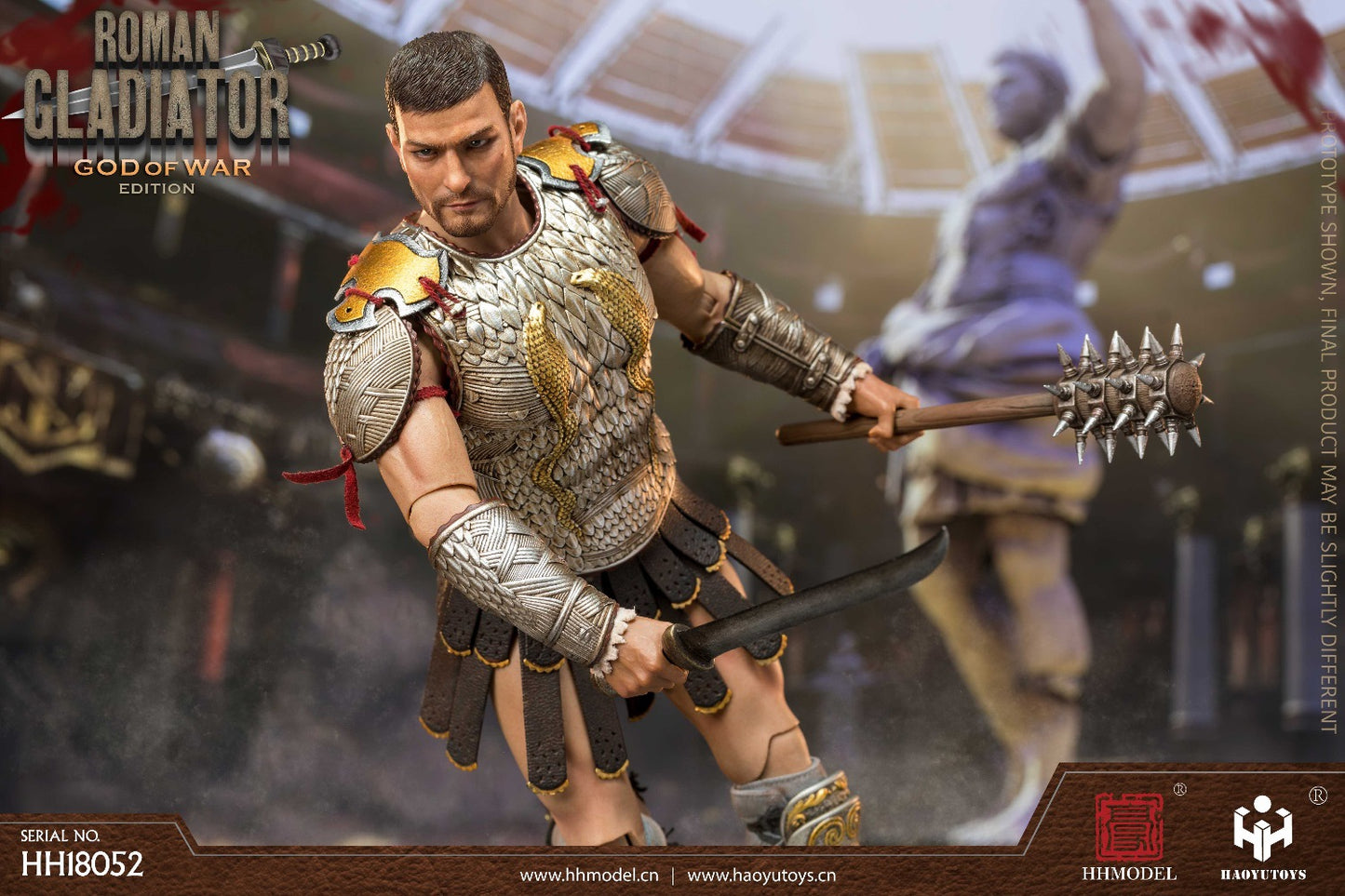 Hhmodel X Haoyutoys 1:6 Scale Imperial Legion-Roman Gladiator Ares Version