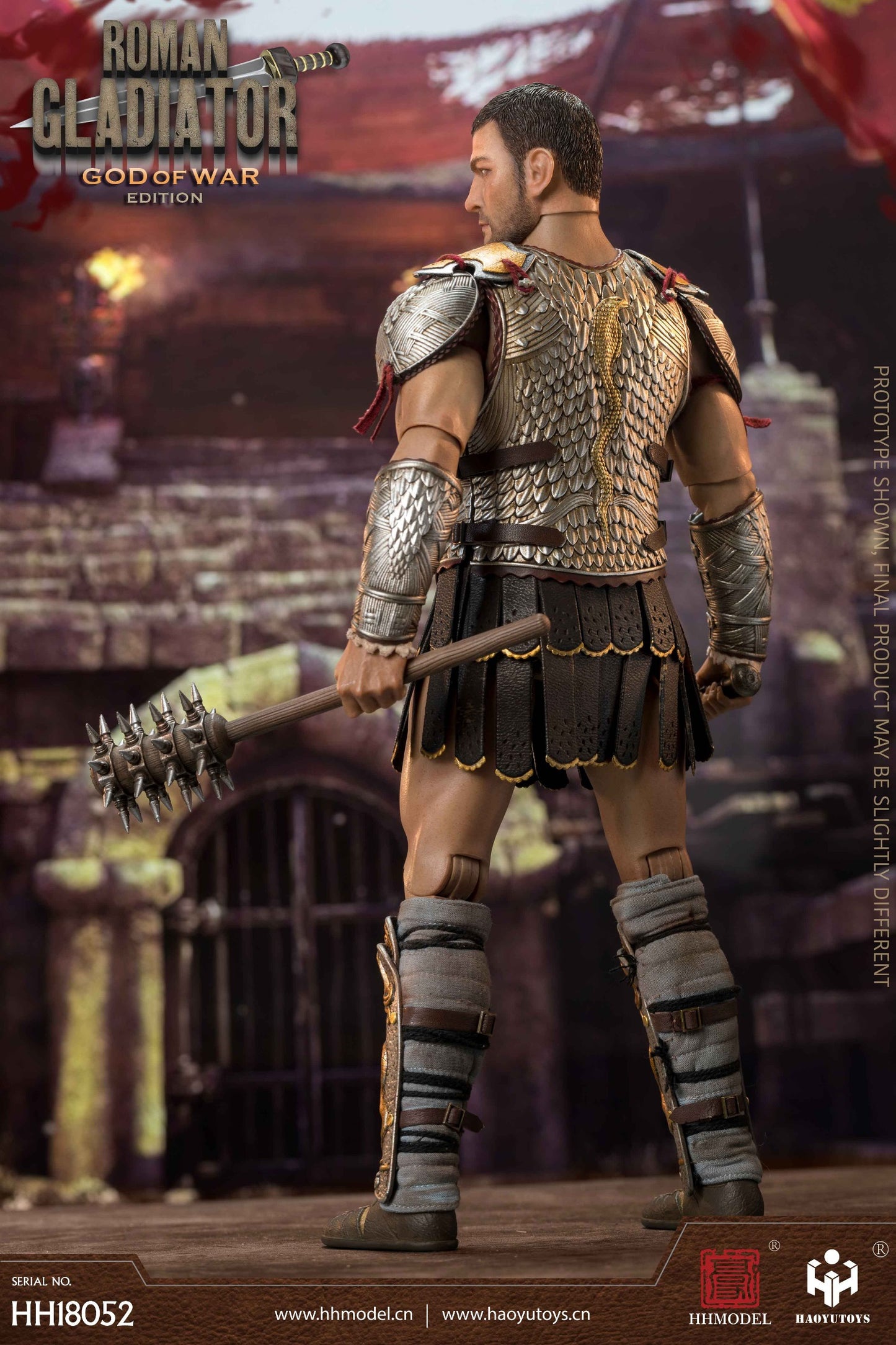 Hhmodel X Haoyutoys 1:6 Scale Imperial Legion-Roman Gladiator Ares Version