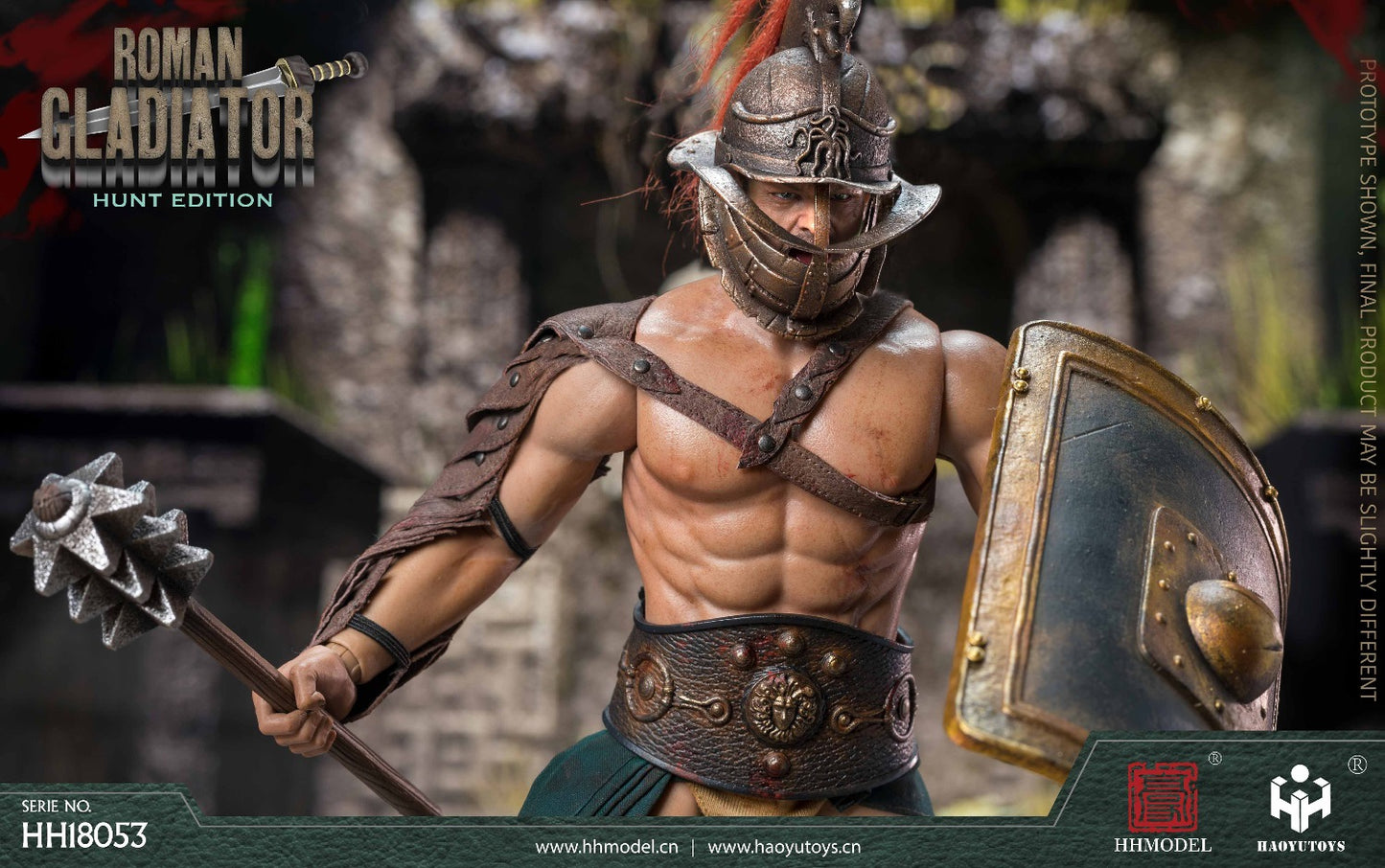 Hhmodel X Haoyutoys 1:6 Scale Imperial Legion-Roman Gladiator Hunting Edition