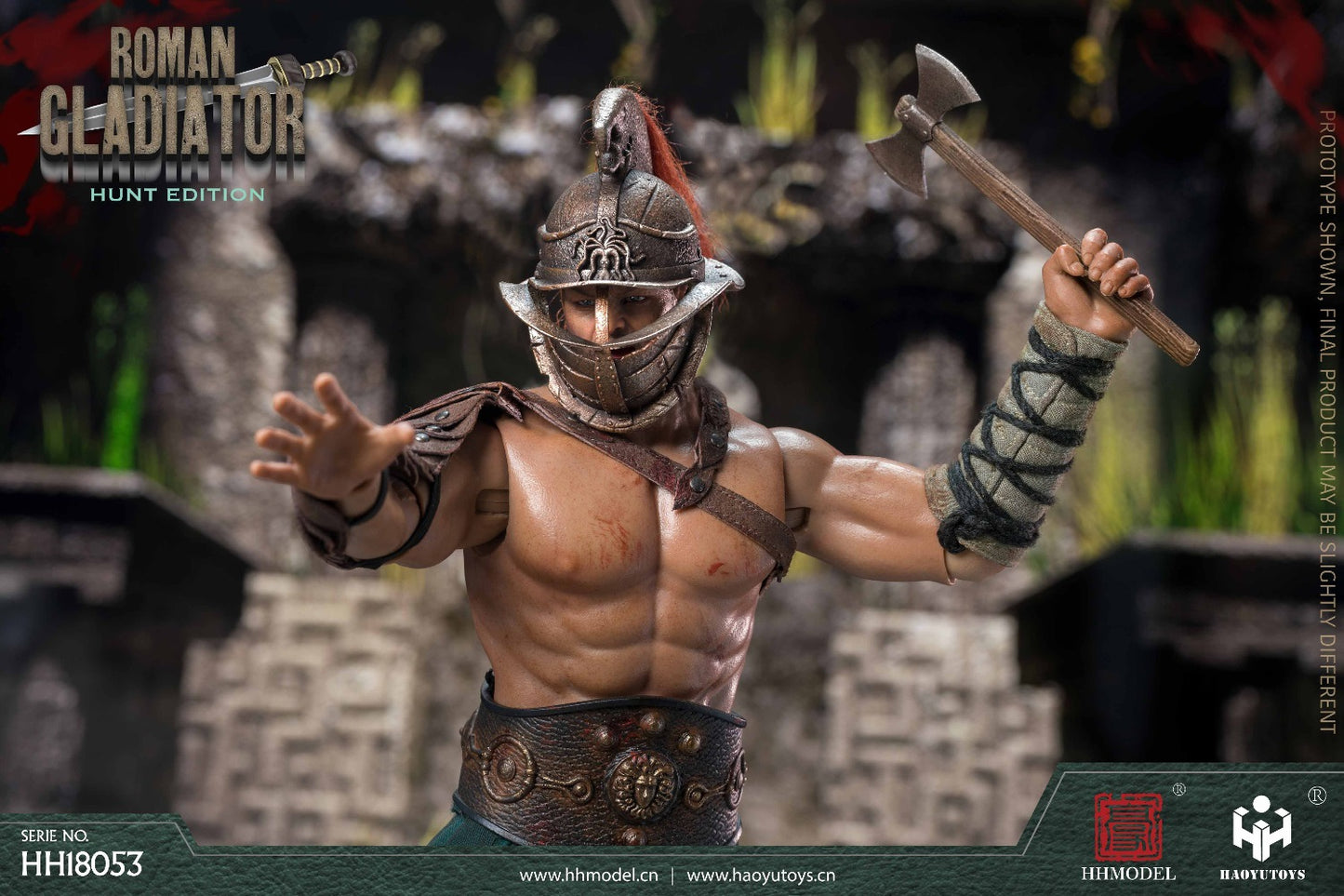 Hhmodel X Haoyutoys 1:6 Scale Imperial Legion-Roman Gladiator Hunting Edition