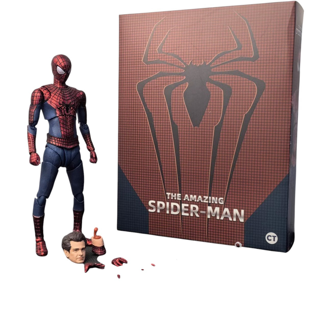 Spider Andrew 1:12 Scale Collectible Figure + Realistic Head Sculpt