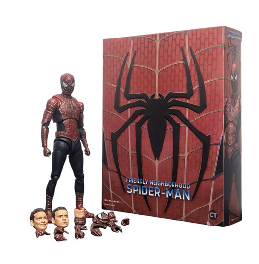 Spider Toby 1:12 Scale Collectible Figure + Realistic Head Sculpt