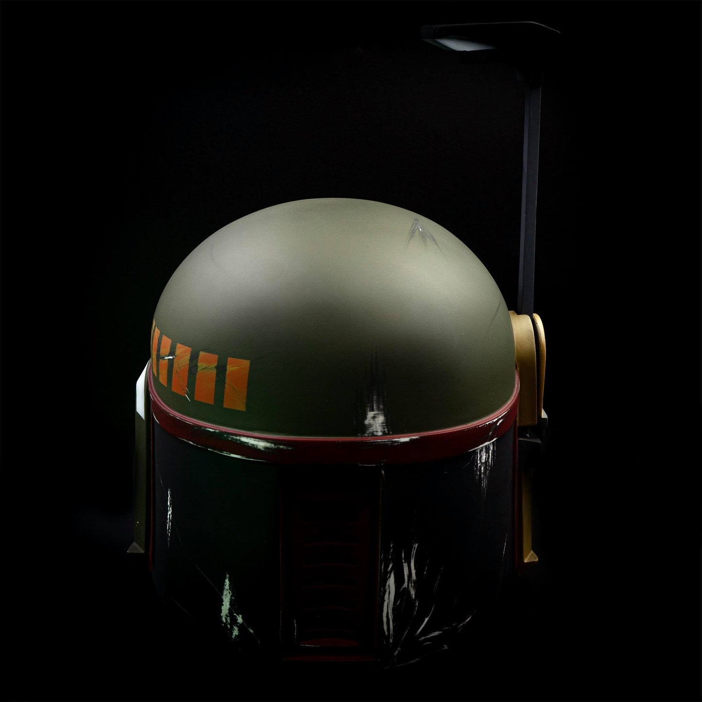 Green Hunter Life-Size Collectable Helmet (Battle Damaged)