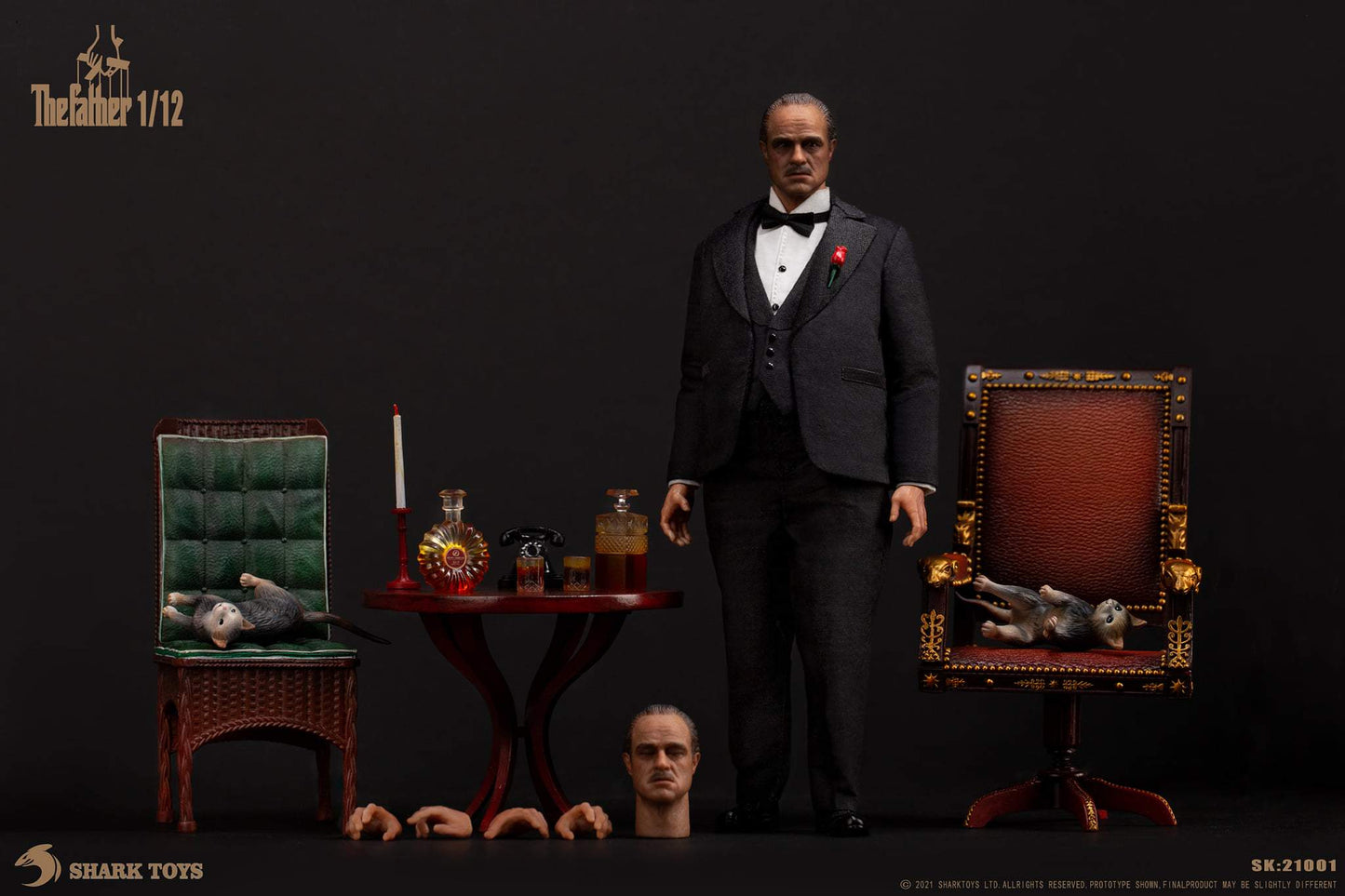 Shark Toys The Mafia Boss 1:12 Scale Figure