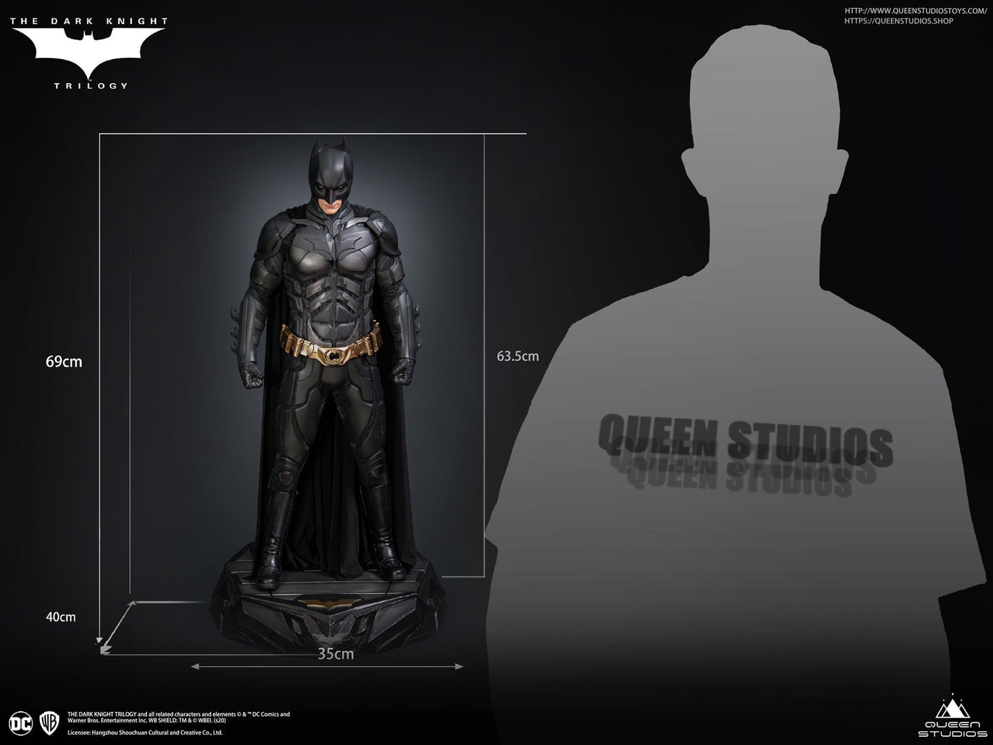 Queen Studios The Dark Knight 1:3 Scale Batman Statue (Premium Version)(Sculptured Hair)