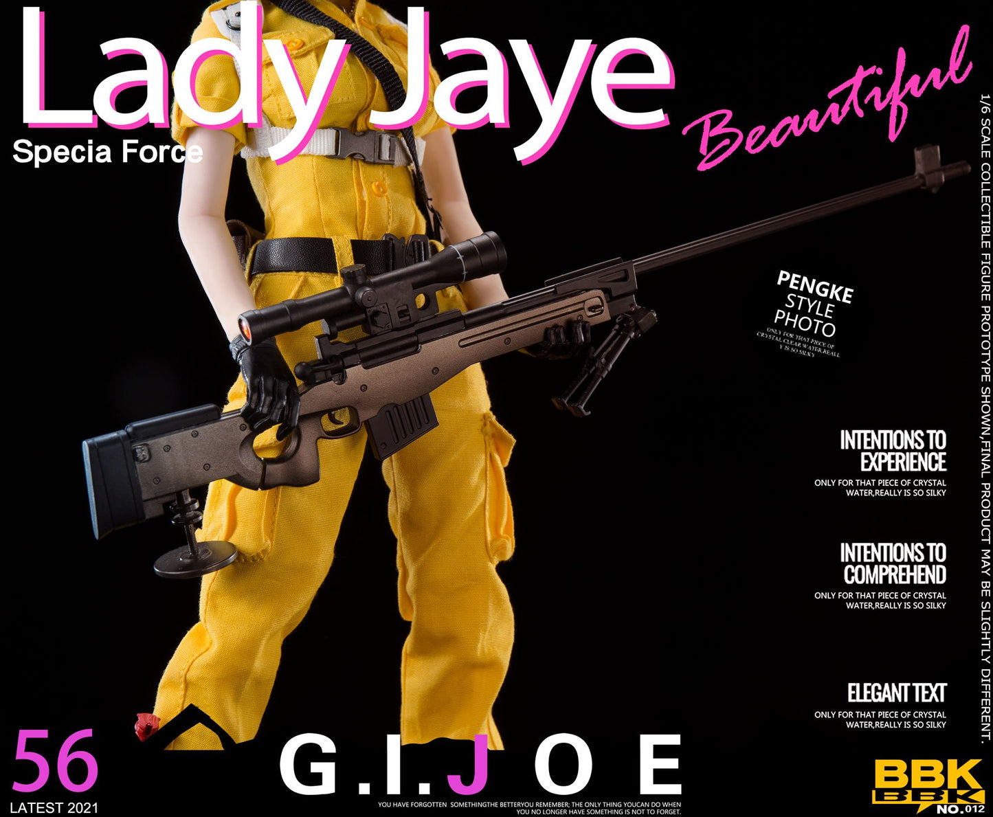 BBK BBK012 1/6 Scale Lady Jaye figure