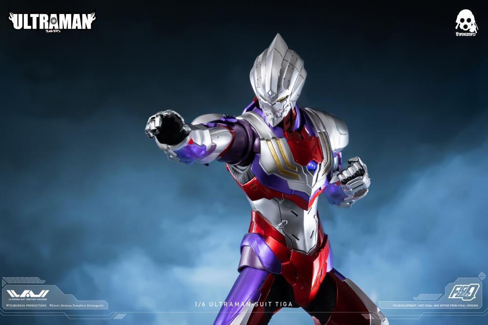 Threezero Ultraman Suit TIGA 1/6 Scale Collectible Figure