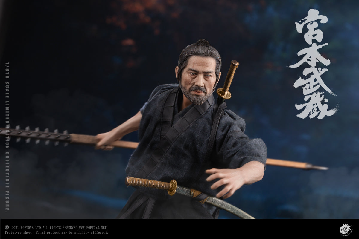 POPTOYS 1:6 Scale Miyamoto Musashi Action Figure