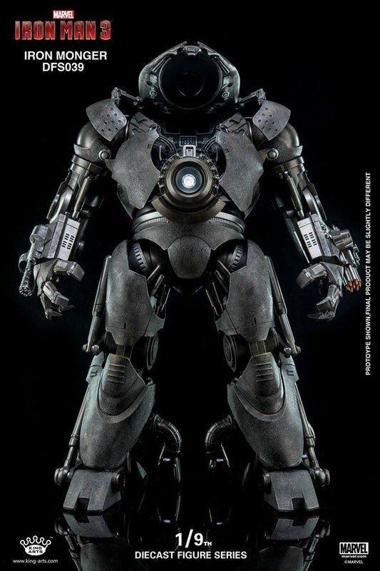 King Arts 1:9 Scale Iron Man III Iron Monger Collectible Figure