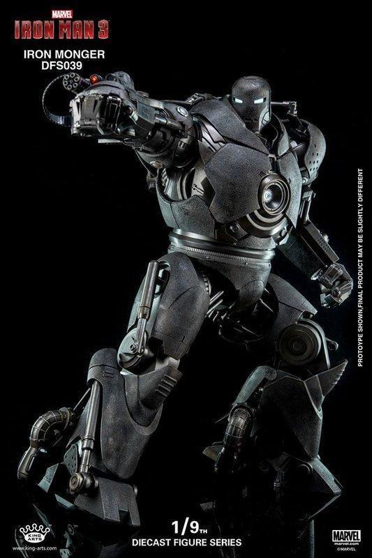 King Arts 1:9 Scale Iron Man III Iron Monger Collectible Figure