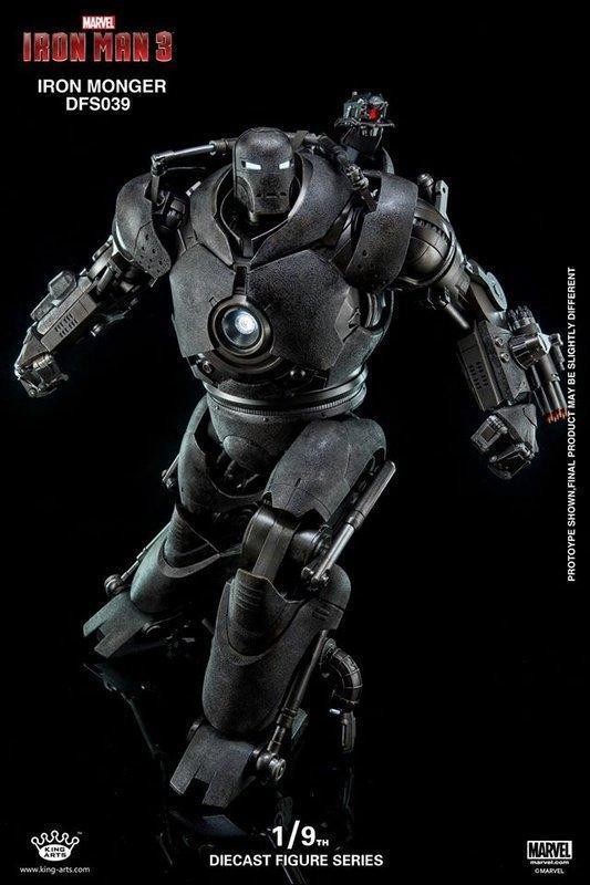 King Arts 1:9 Scale Iron Man III Iron Monger Collectible Figure