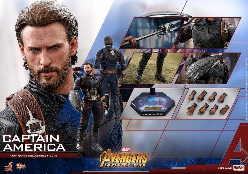 Hot Toys Avengers: Infinity War - Captain America MMS480