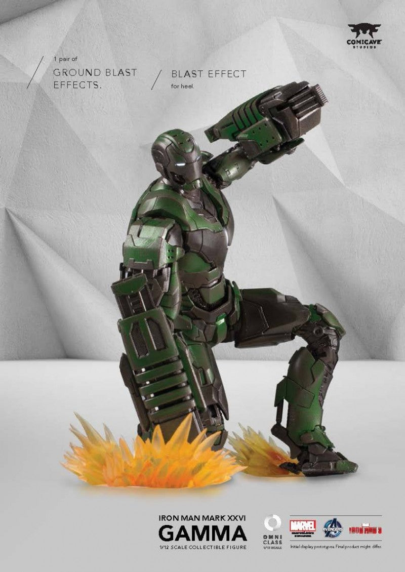 Comicave Studios 1:12 Scale Iron Man Mark XXVI - Gamma Collectible Figure