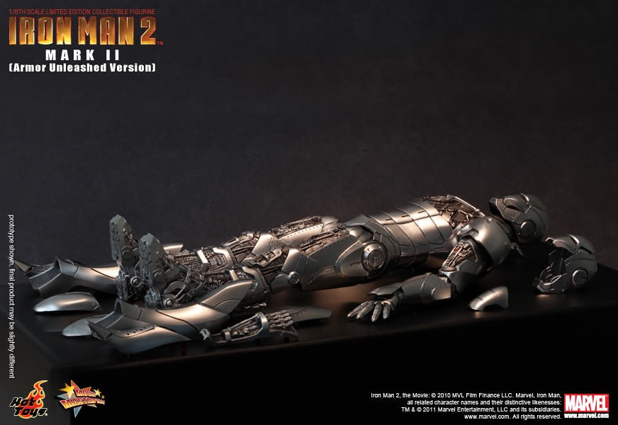 Hot Toys Iron Man 2 - Mark II (Armor Unleashed Version) Exclusive Edition MMS150