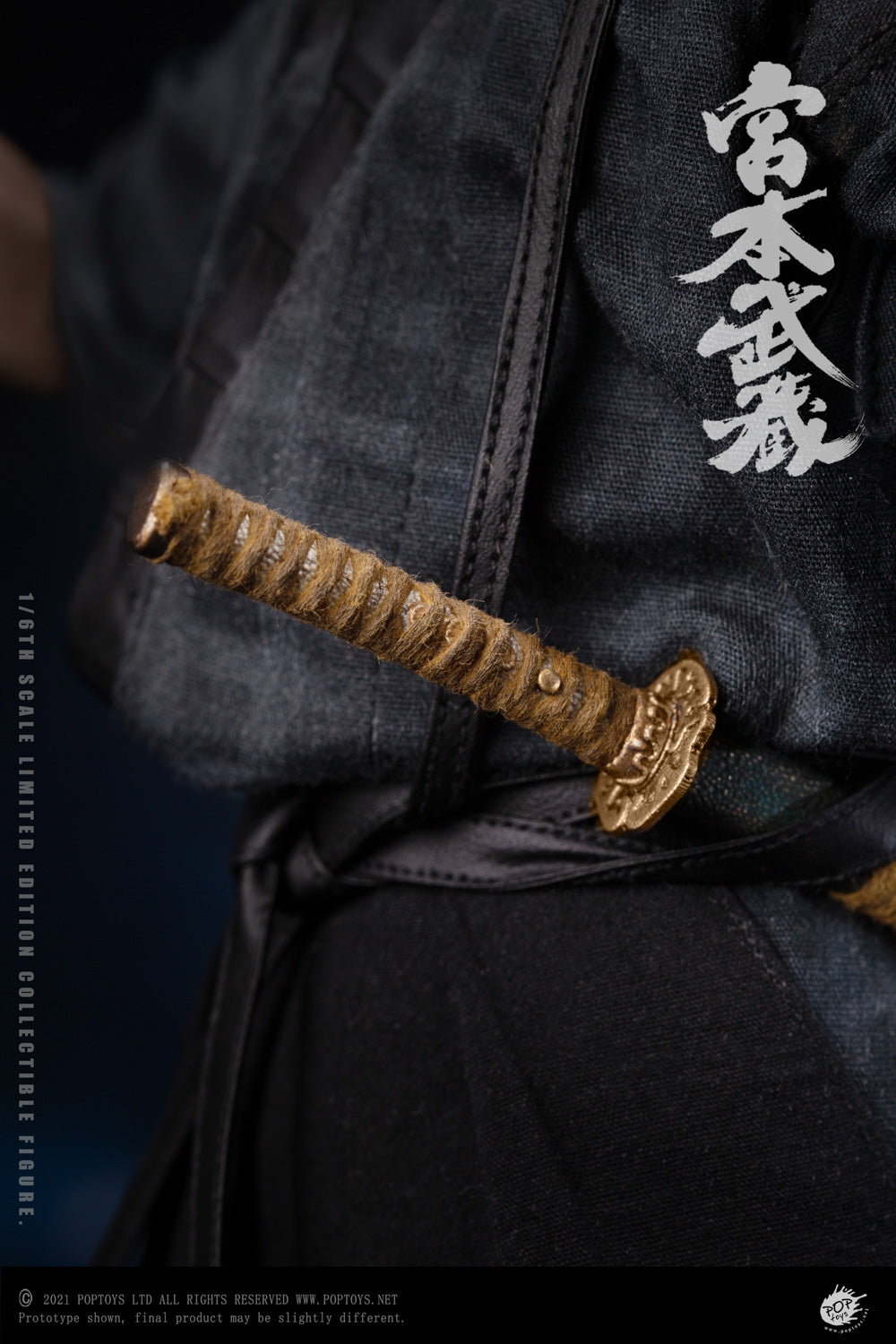 POPTOYS 1:6 Scale Miyamoto Musashi Action Figure