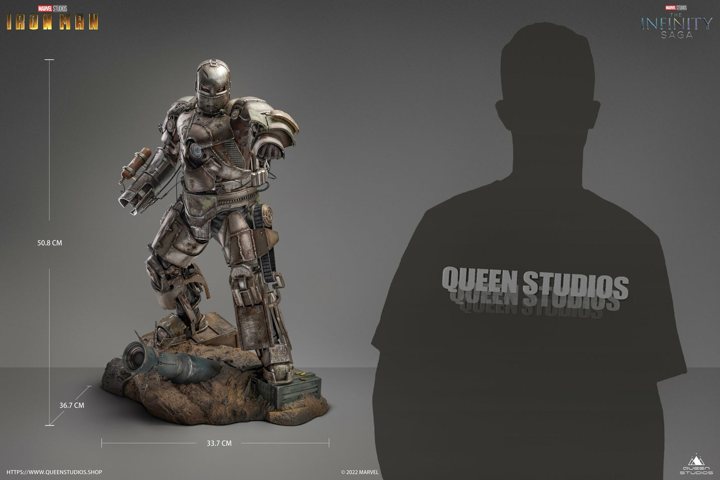 Queen Studios Iron Man Mark 1 1/4 Statue