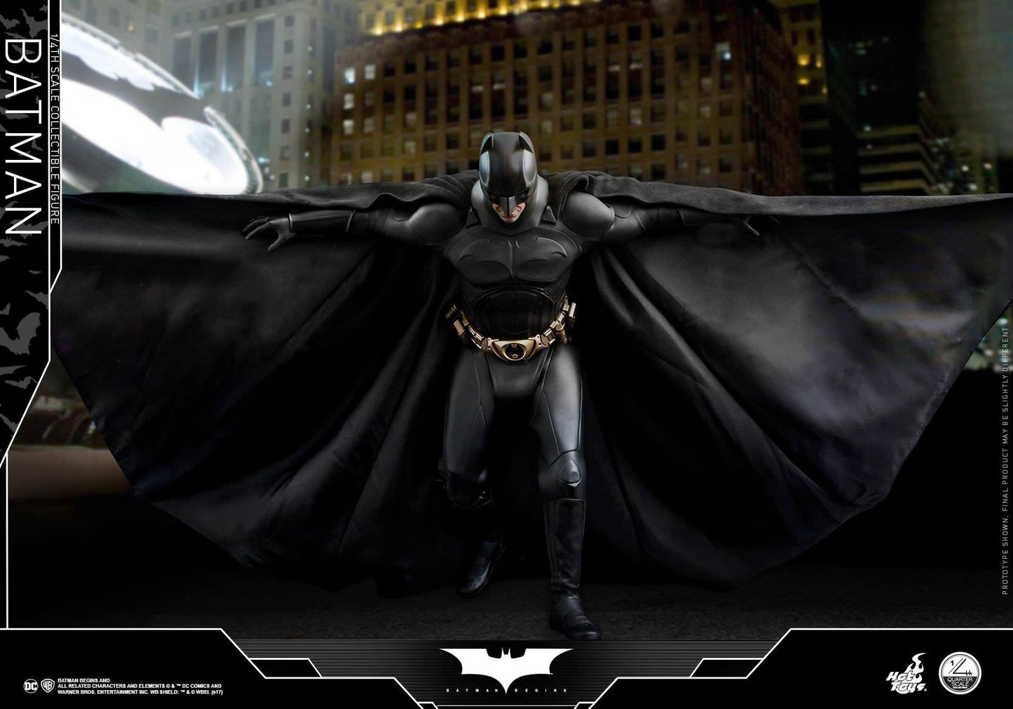 Hot Toys Batman Begins - Batman 1/4th scale QS009