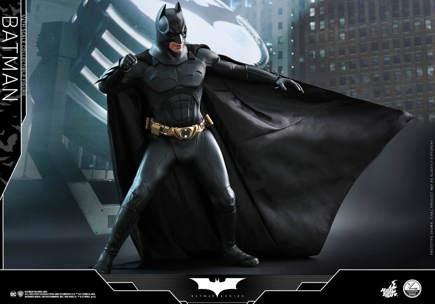 Hot Toys Batman Begins - Batman 1/4th scale QS009