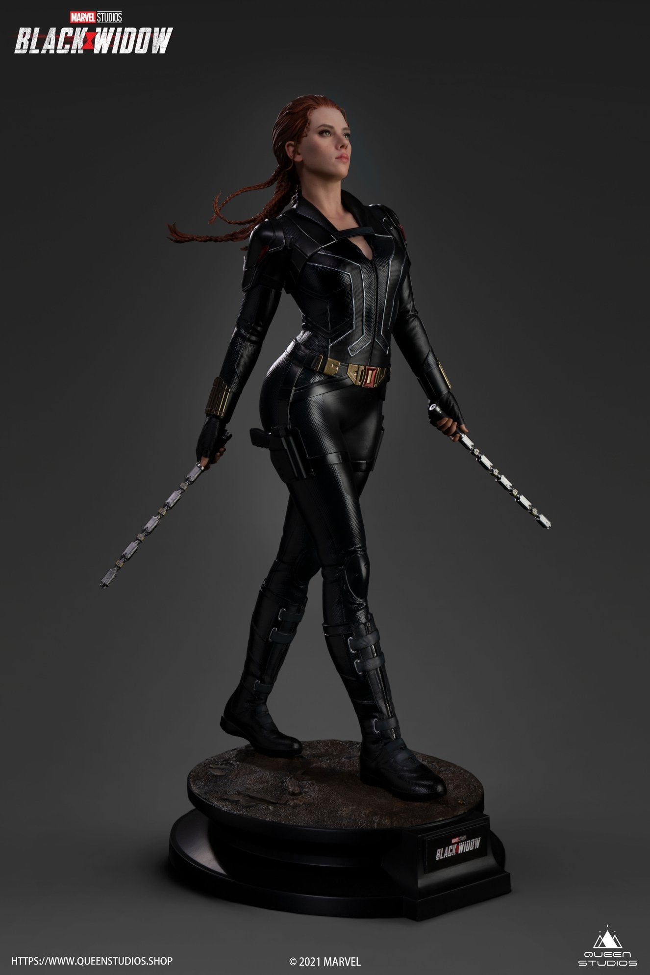 Queen Studios Black Widow 1:4 Scale Collectible Statue