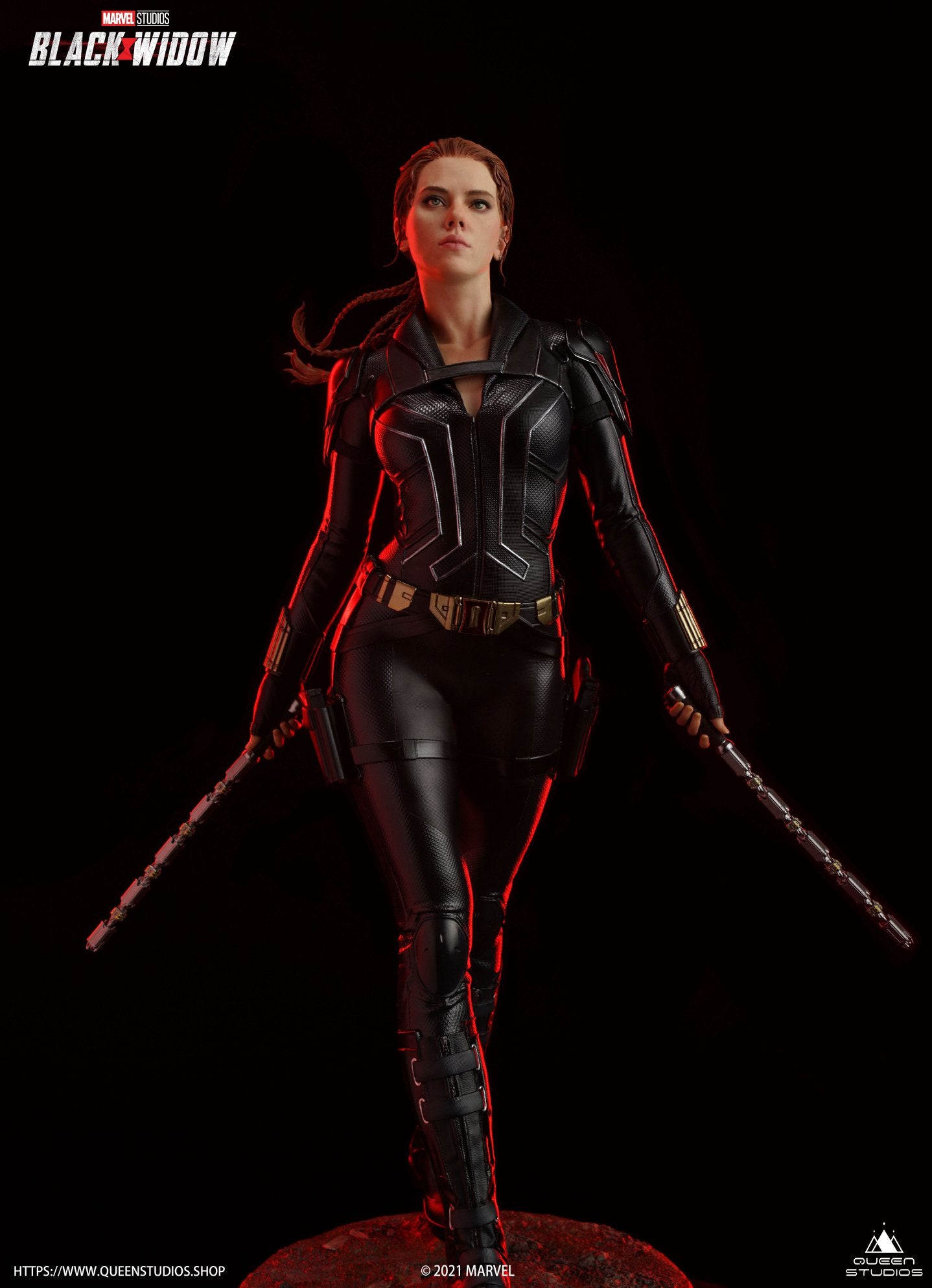 Queen Studios Black Widow 1:4 Scale Collectible Statue