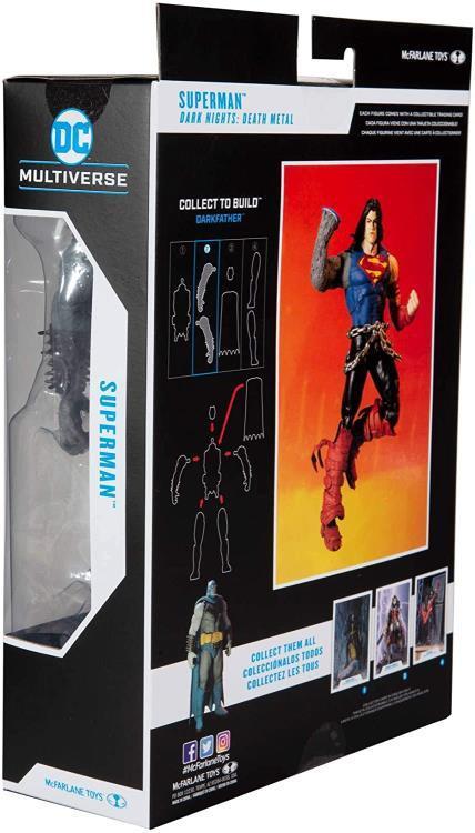 McFarlane Toys DC Death Metal Build-A. (Dark Father.) Superman Builder