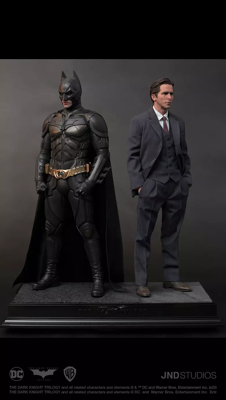 JND Studios 1:3 Scale Batman & Bruce Wayne (Duo Ver)