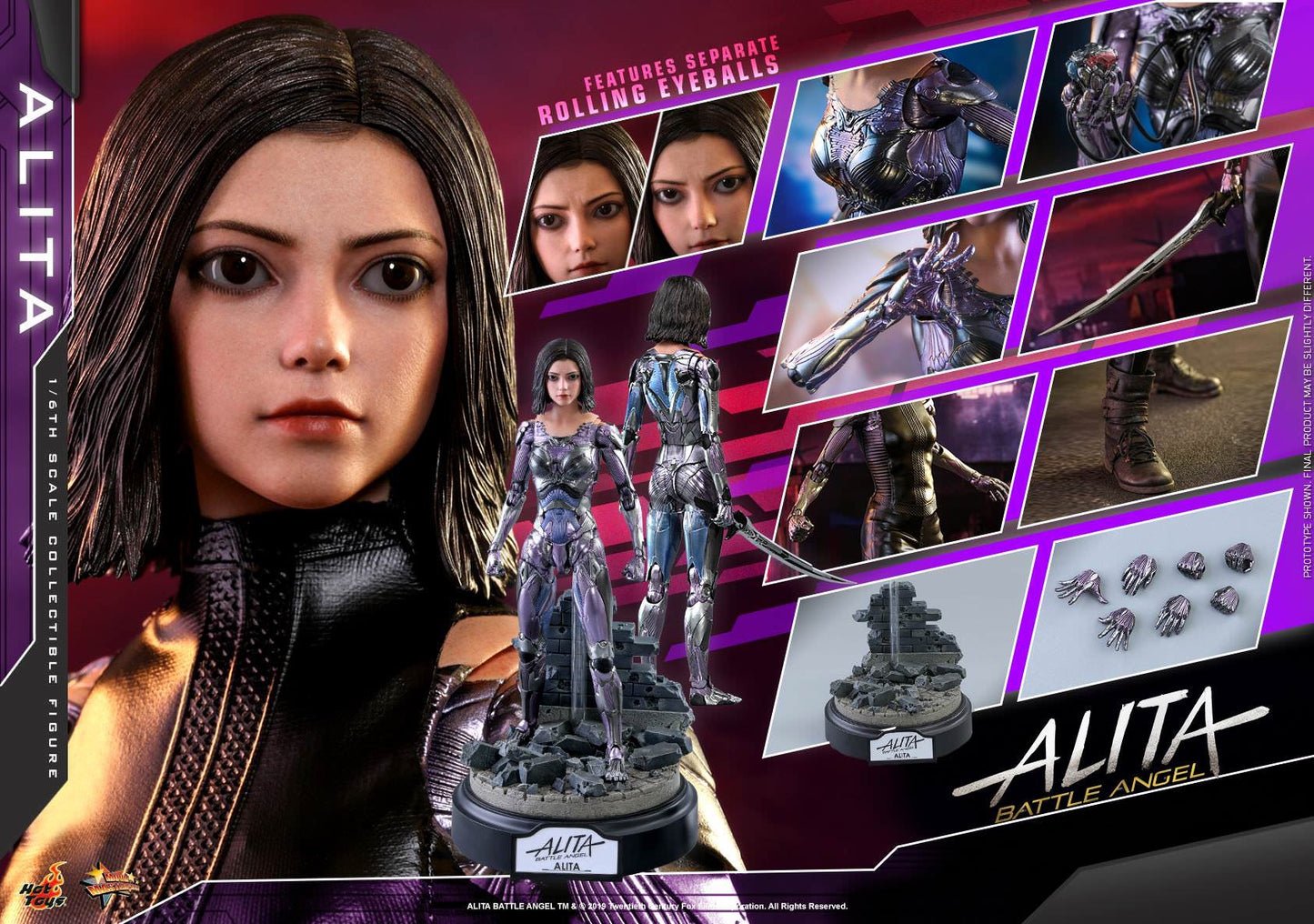 Hot Toys Alita: Battle Angel - Alita MMS520