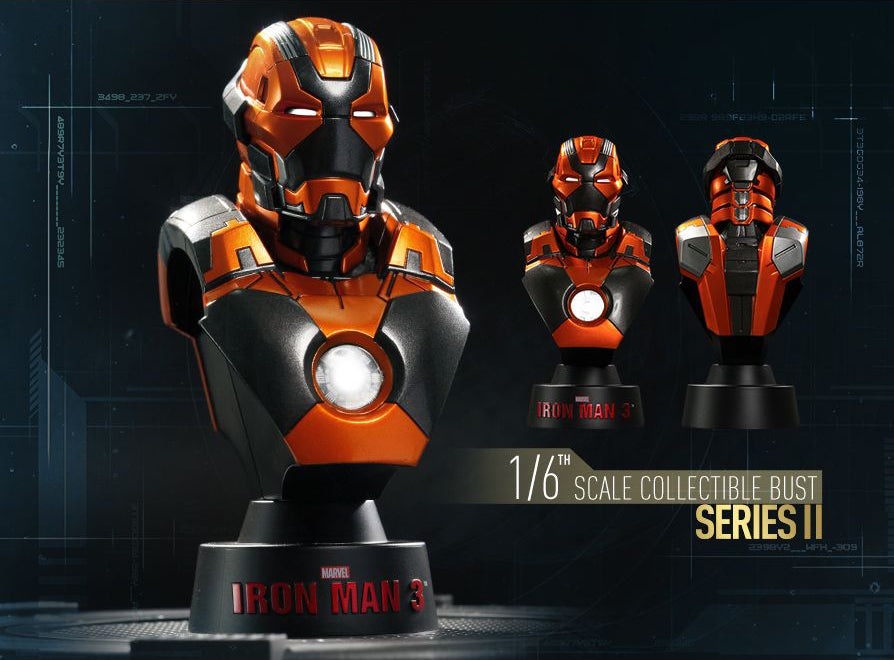 Hot Toys Iron Man 3 Collectible Bust Series II 1/6th Scale Collectible Bust