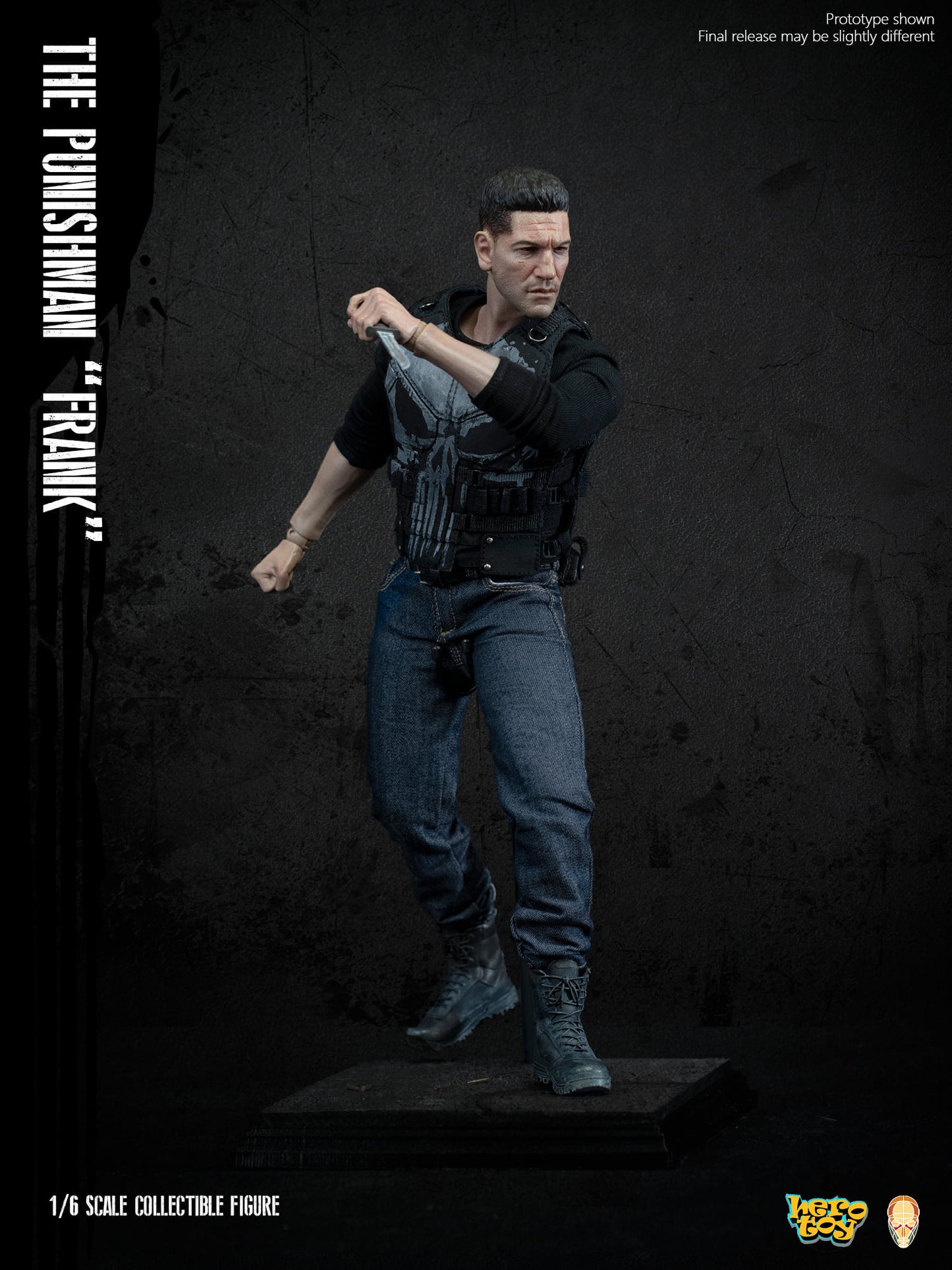 Hero Toys + Facepool The Punishman Frank  1:6 Scale Collectible Figure (Special Edition)