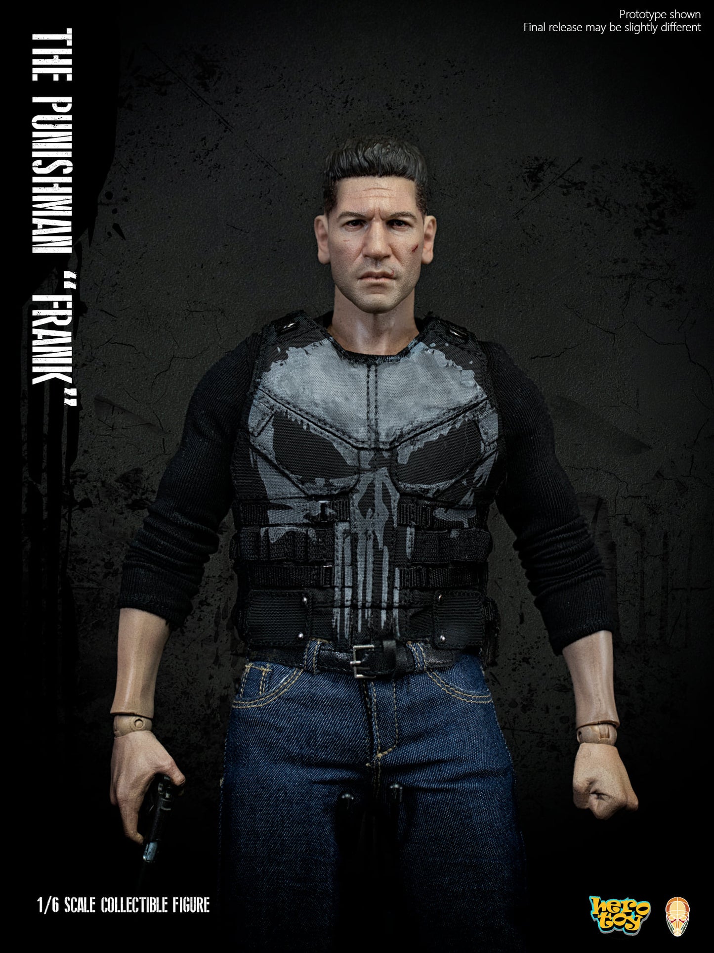 Hero Toys + Facepool The Punishman Frank  1:6 Scale Collectible Figure (Special Edition)