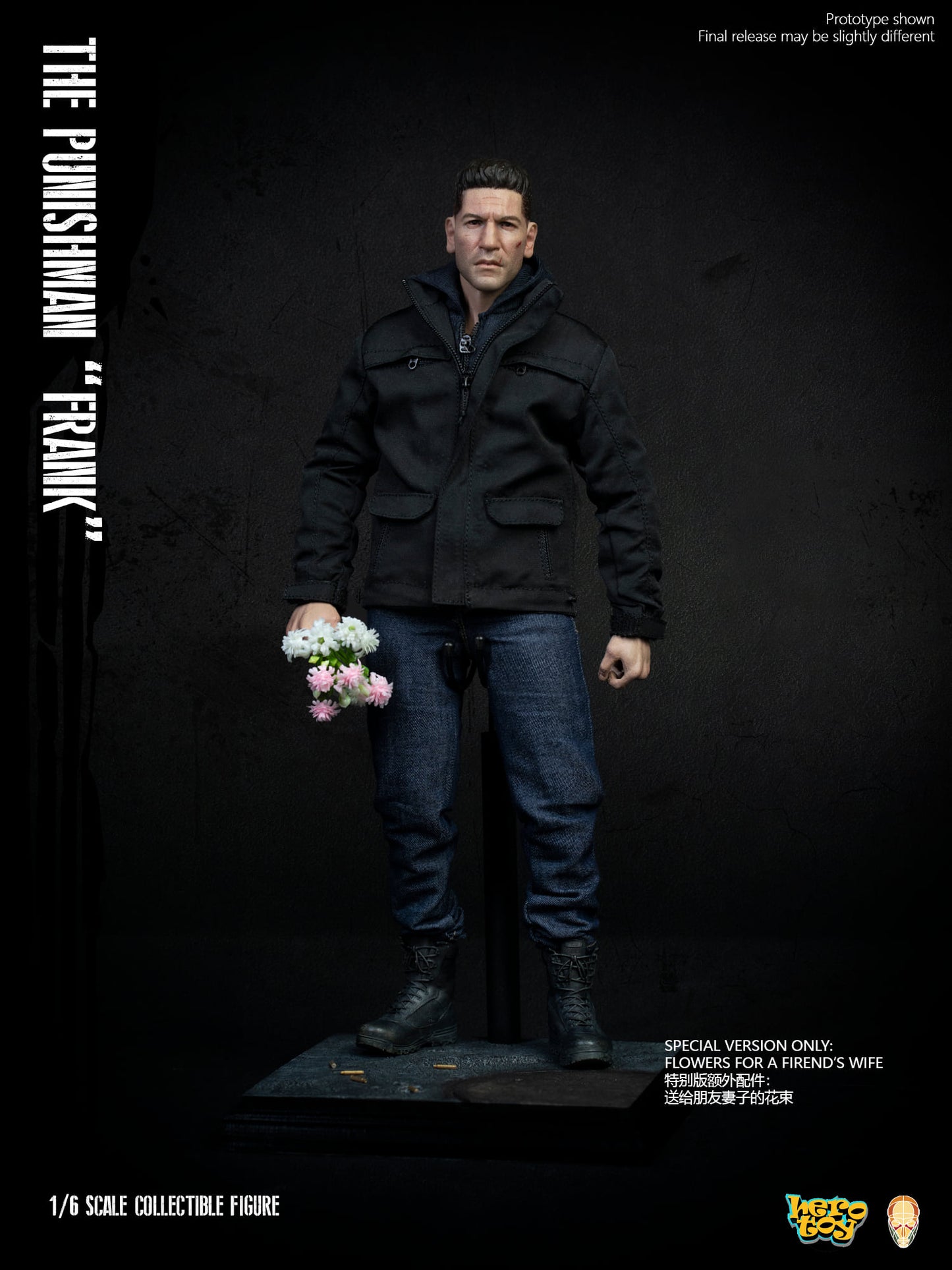 Hero Toys + Facepool The Punishman Frank  1:6 Scale Collectible Figure (Special Edition)