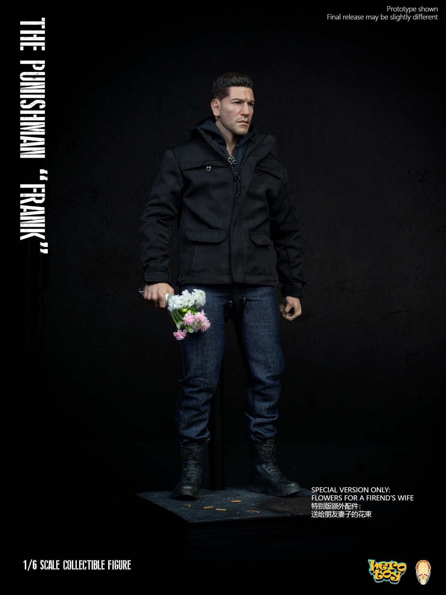 Hero Toys + Facepool The Punishman Frank  1:6 Scale Collectible Figure (Special Edition)