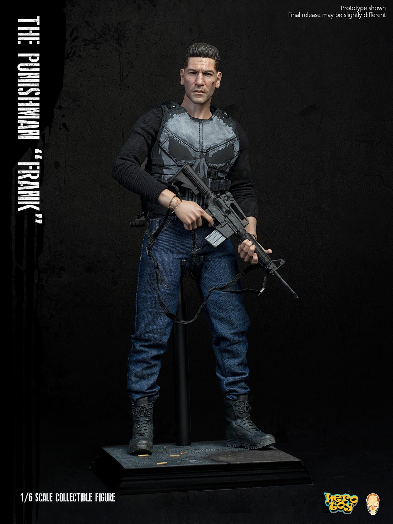 Hero Toys + Facepool The Punishman Frank  1:6 Scale Collectible Figure (Special Edition)