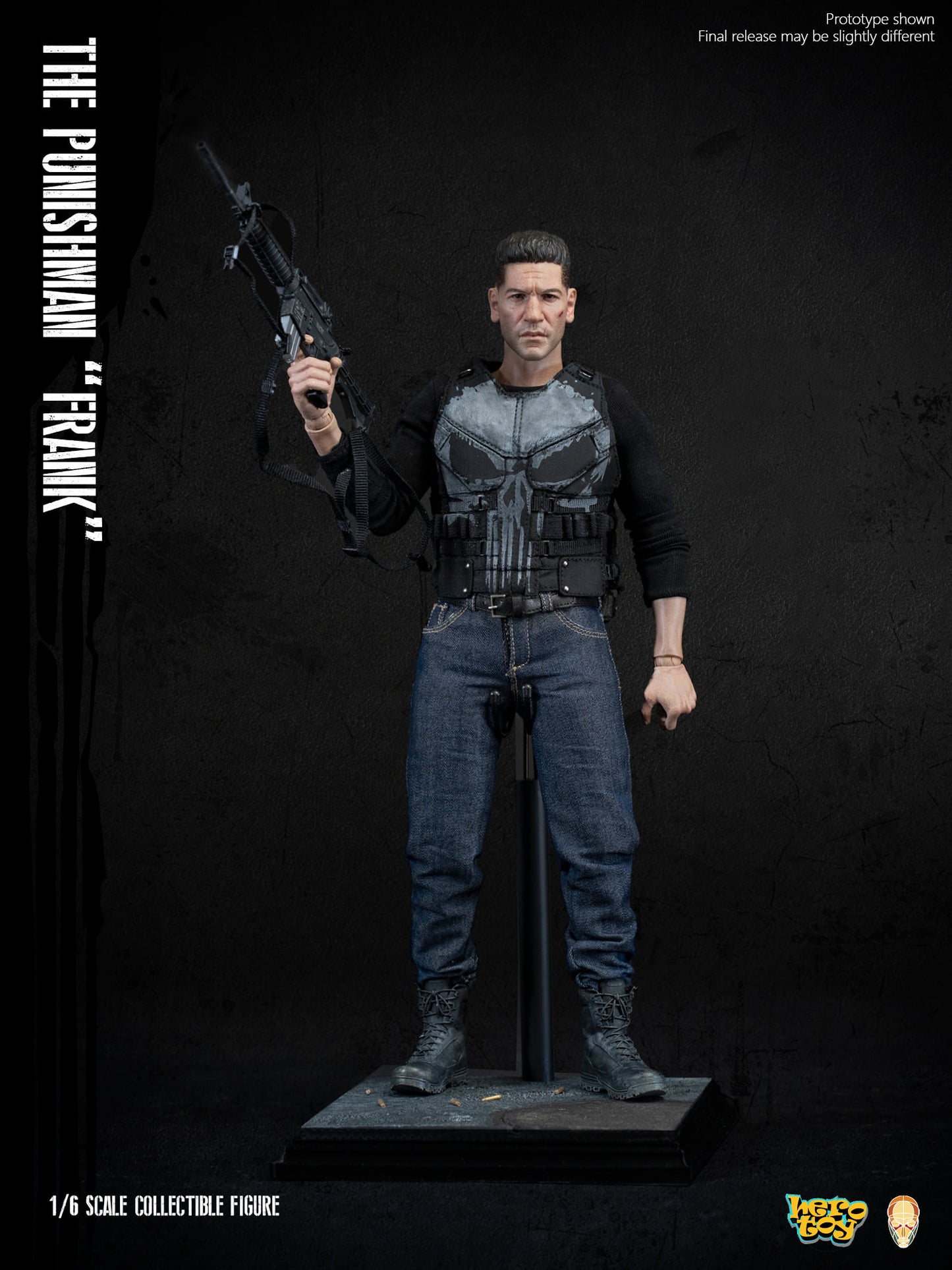 Hero Toys + Facepool The Punishman Frank  1:6 Scale Collectible Figure (Special Edition)