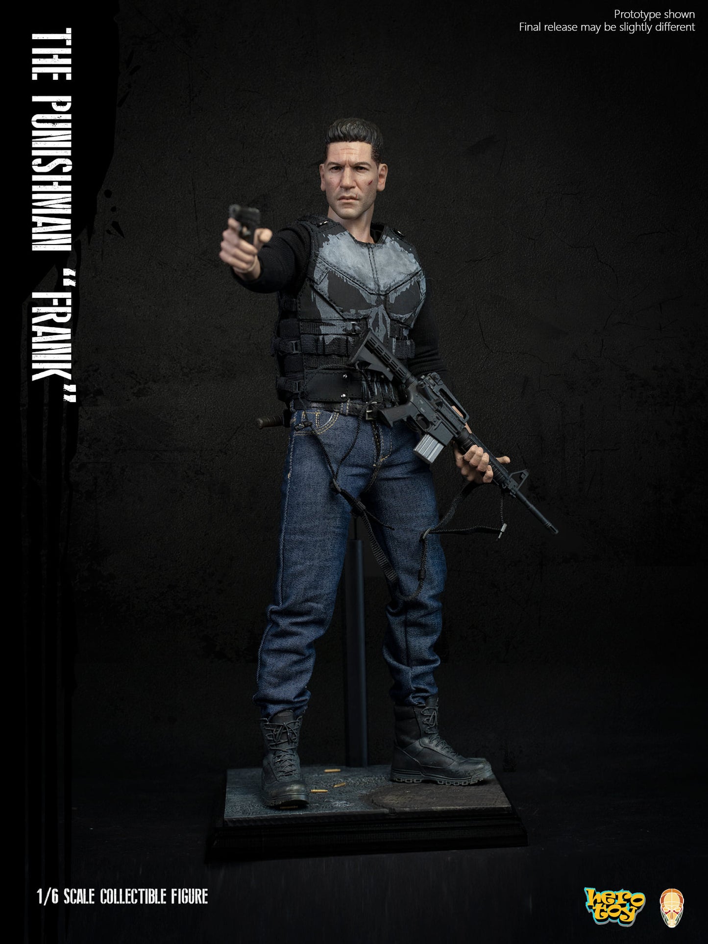 Hero Toys + Facepool The Punishman Frank  1:6 Scale Collectible Figure (Special Edition)