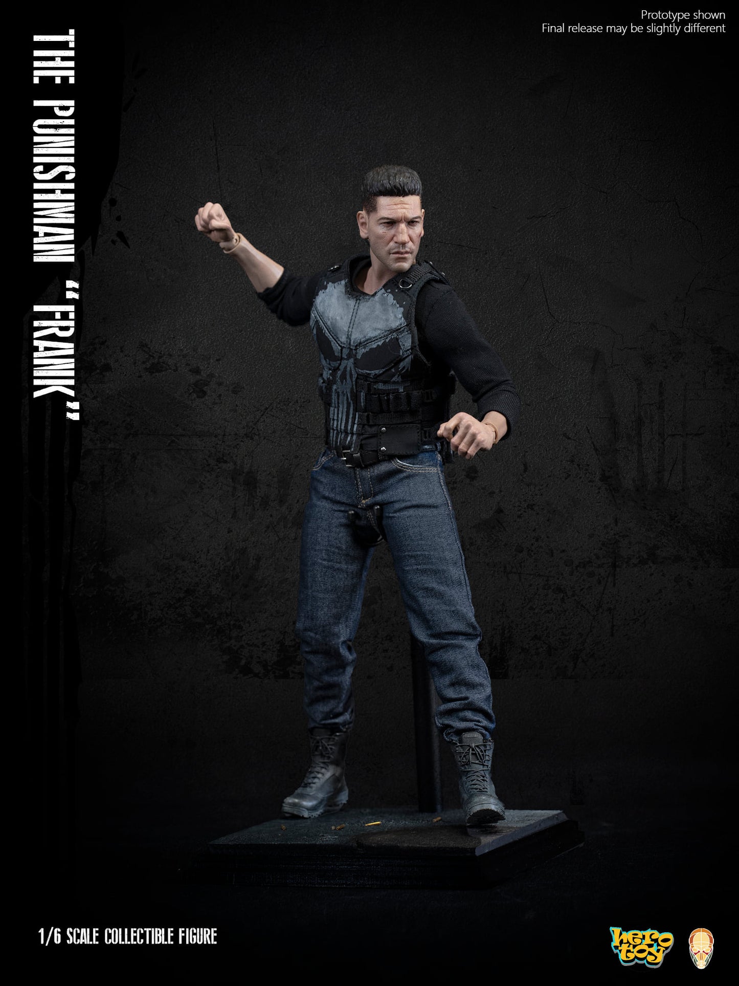 Hero Toys + Facepool The Punishman Frank  1:6 Scale Collectible Figure (Special Edition)