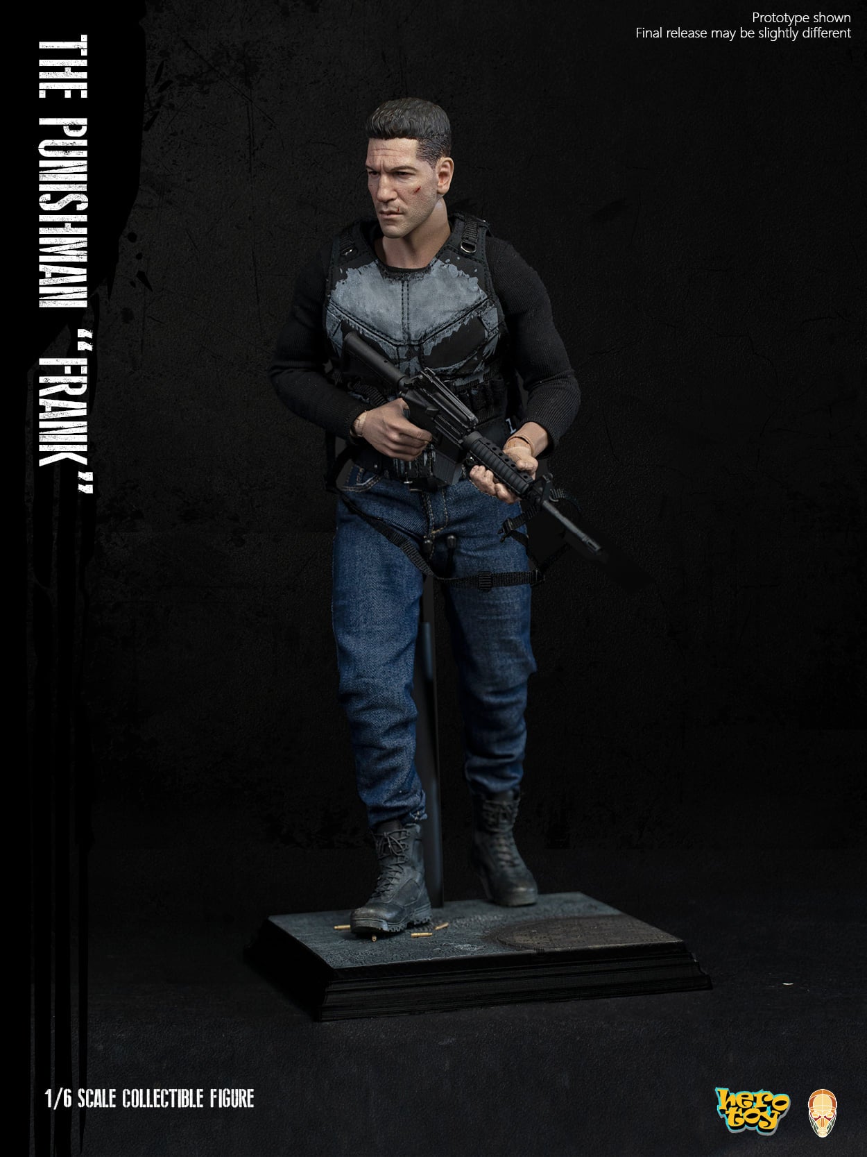 Hero Toys + Facepool The Punishman Frank  1:6 Scale Collectible Figure (Special Edition)