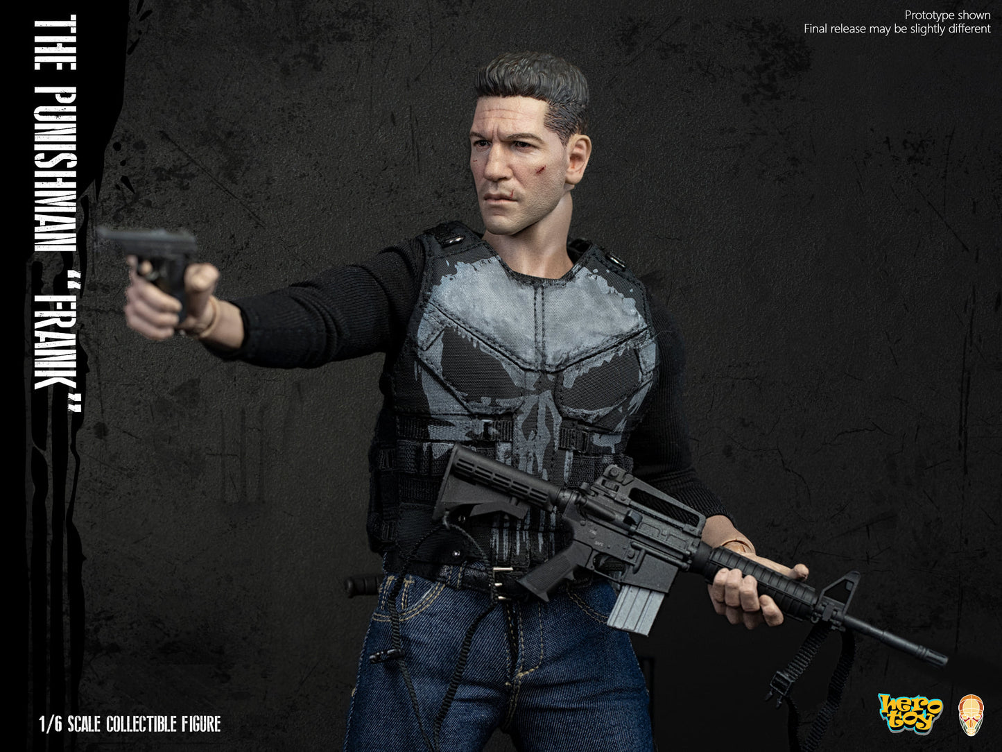 Hero Toys + Facepool The Punishman Frank  1:6 Scale Collectible Figure (Special Edition)