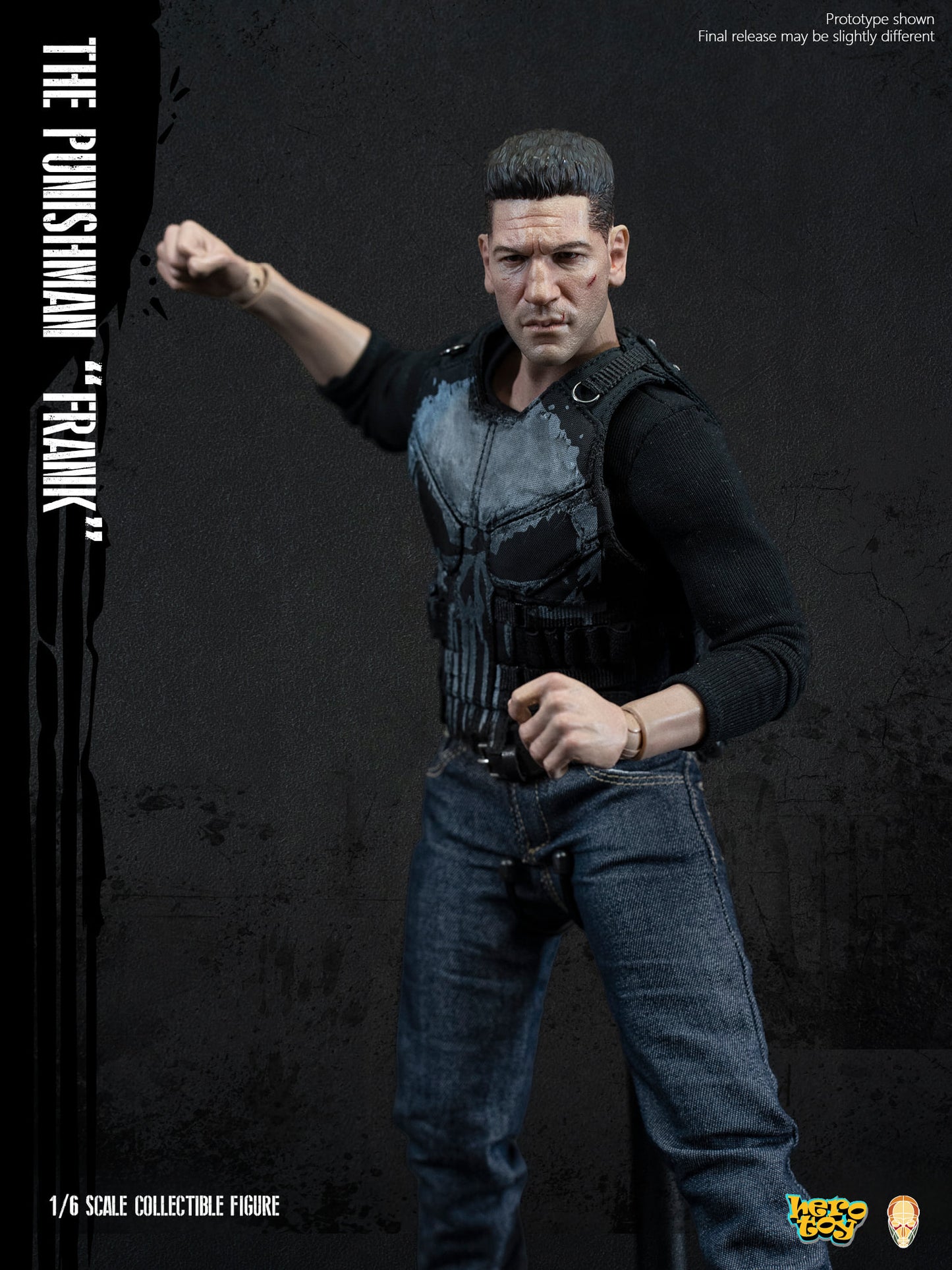 Hero Toys + Facepool The Punishman Frank  1:6 Scale Collectible Figure (Special Edition)