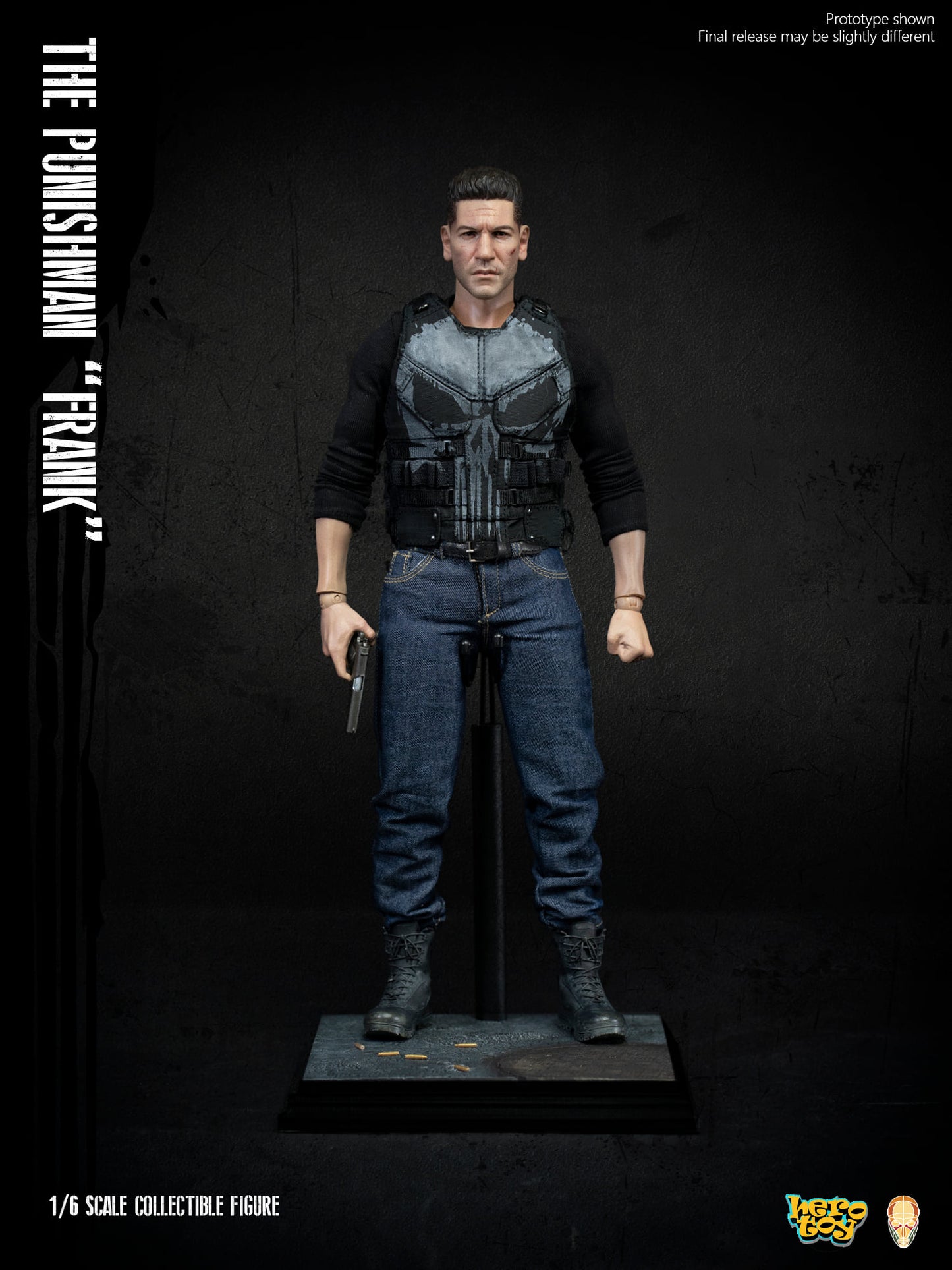 Hero Toys + Facepool The Punishman Frank  1:6 Scale Collectible Figure (Special Edition)