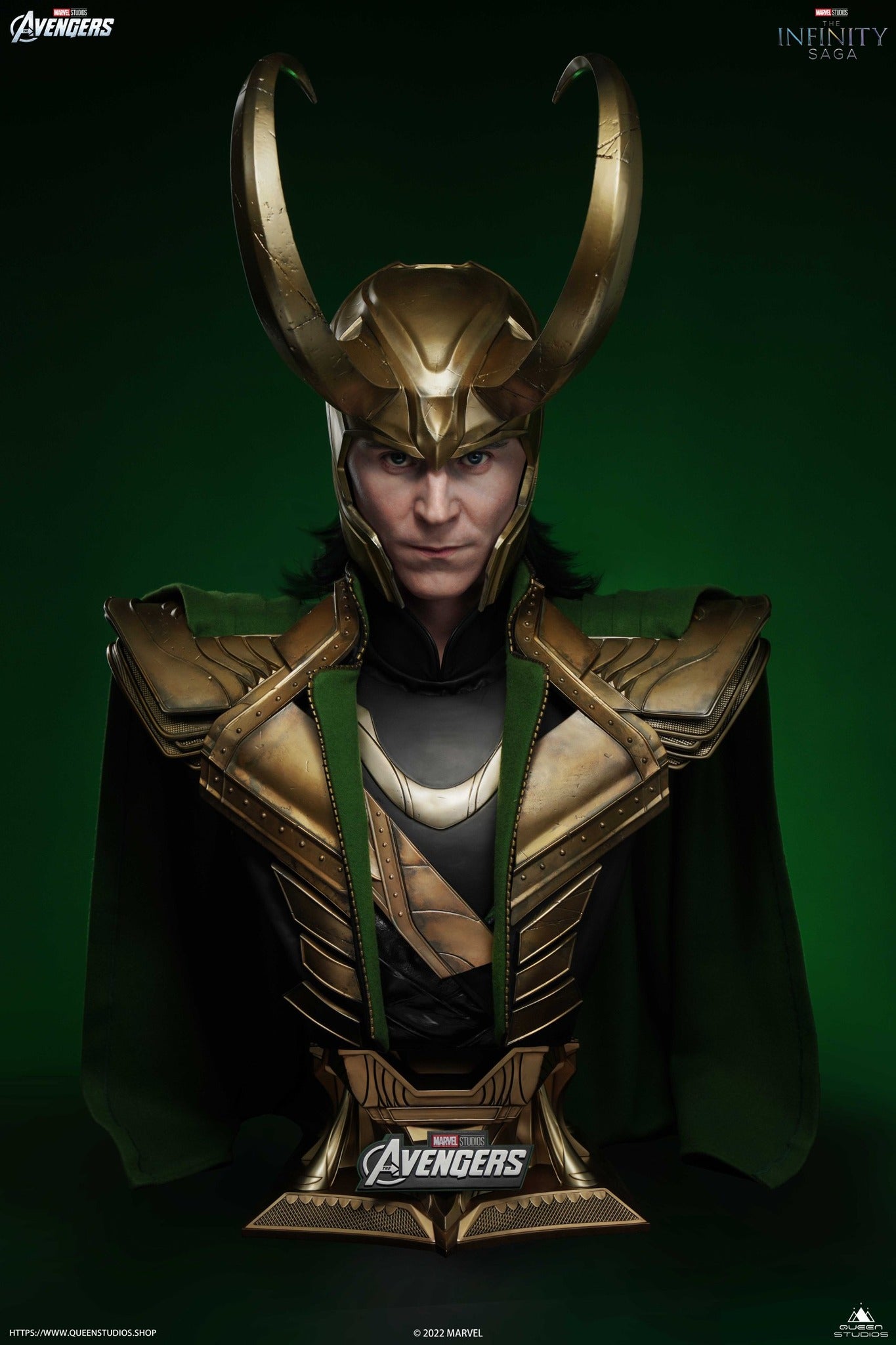 Queen StudiosThe Avengers: Loki Life-Size Bust