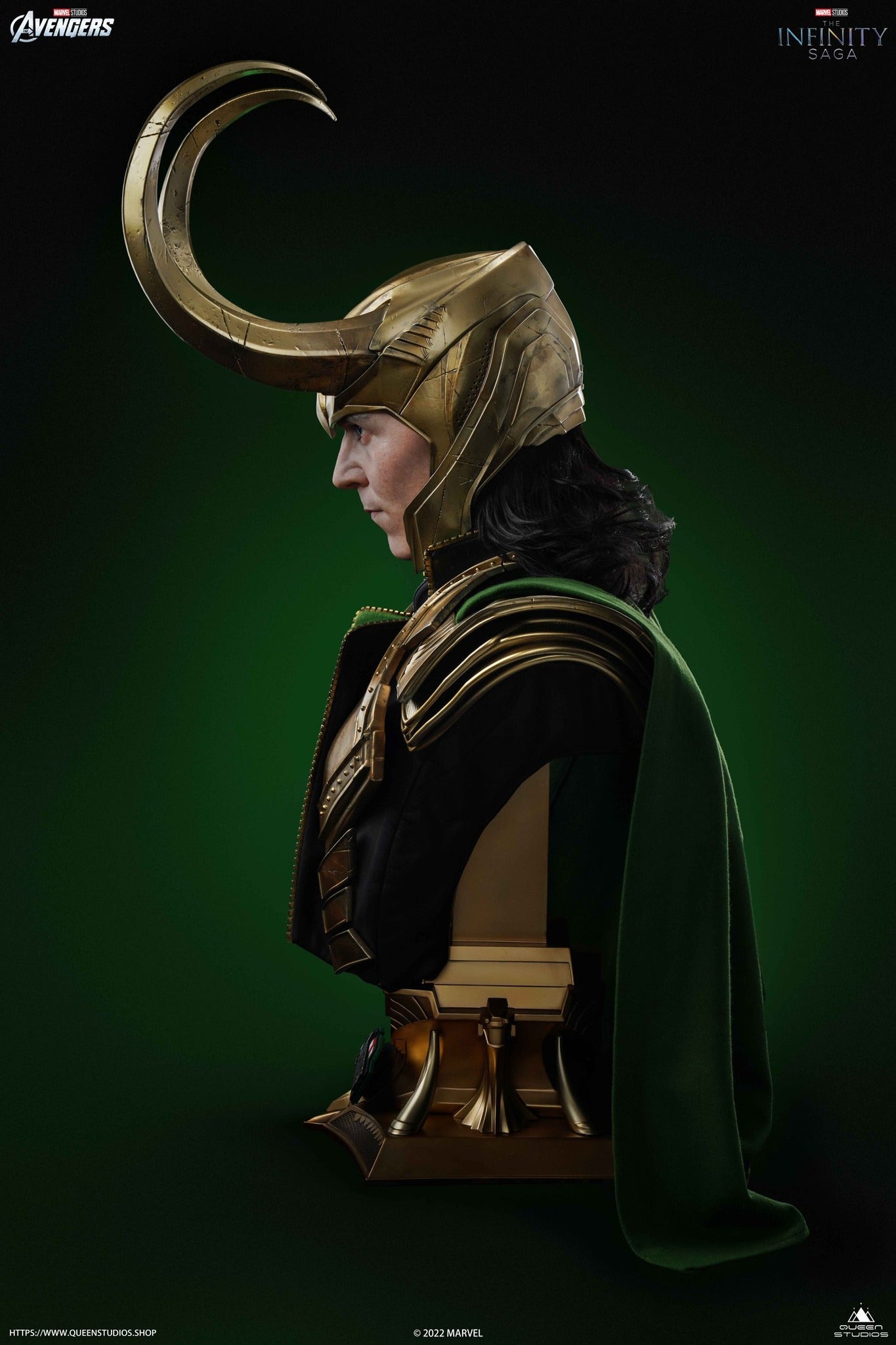 Queen StudiosThe Avengers: Loki Life-Size Bust