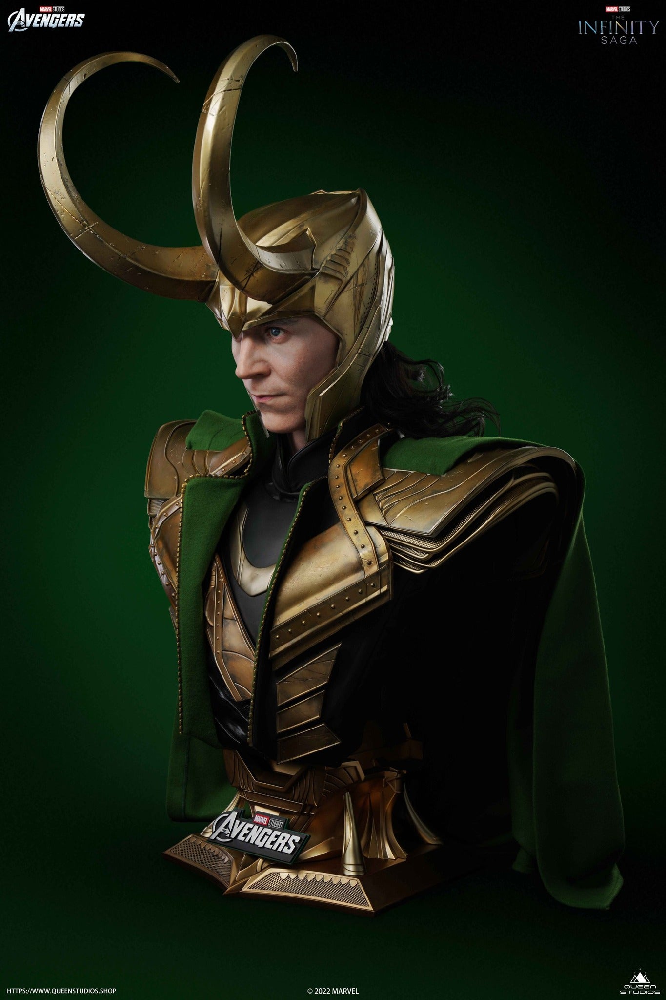 Queen StudiosThe Avengers: Loki Life-Size Bust