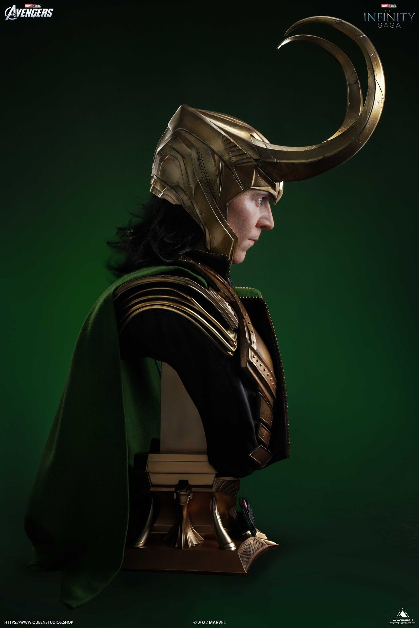 Queen StudiosThe Avengers: Loki Life-Size Bust