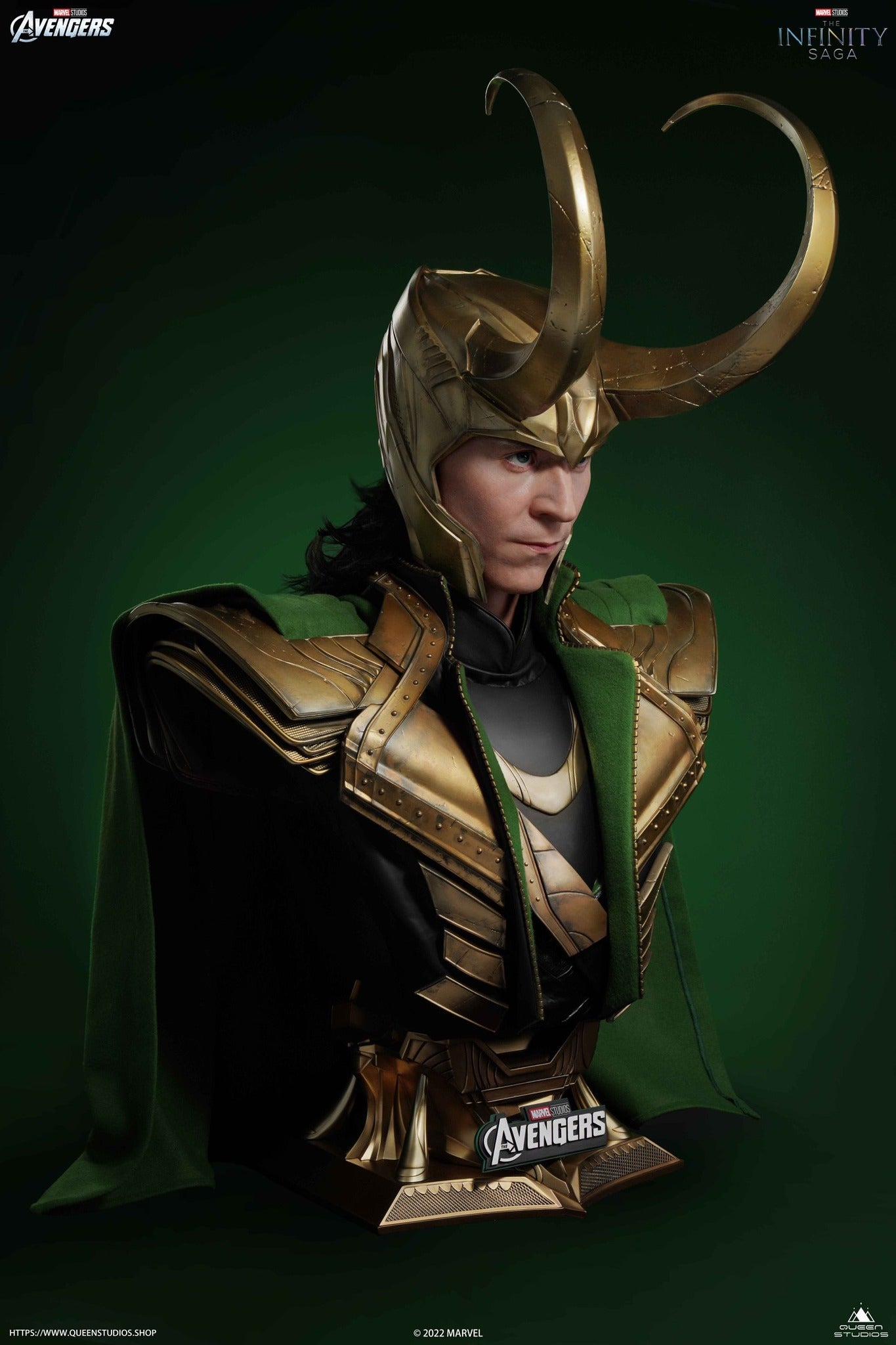 Queen StudiosThe Avengers: Loki Life-Size Bust