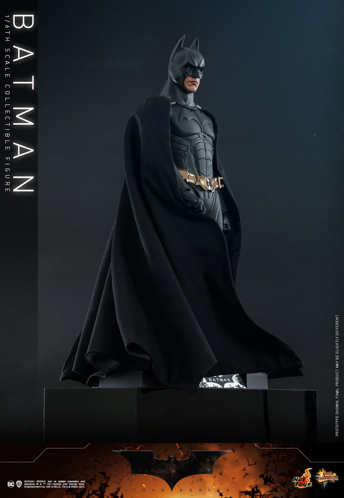 Hot Toys Batman Begins Batman 1/6th Scale Collectible Figure MMS595