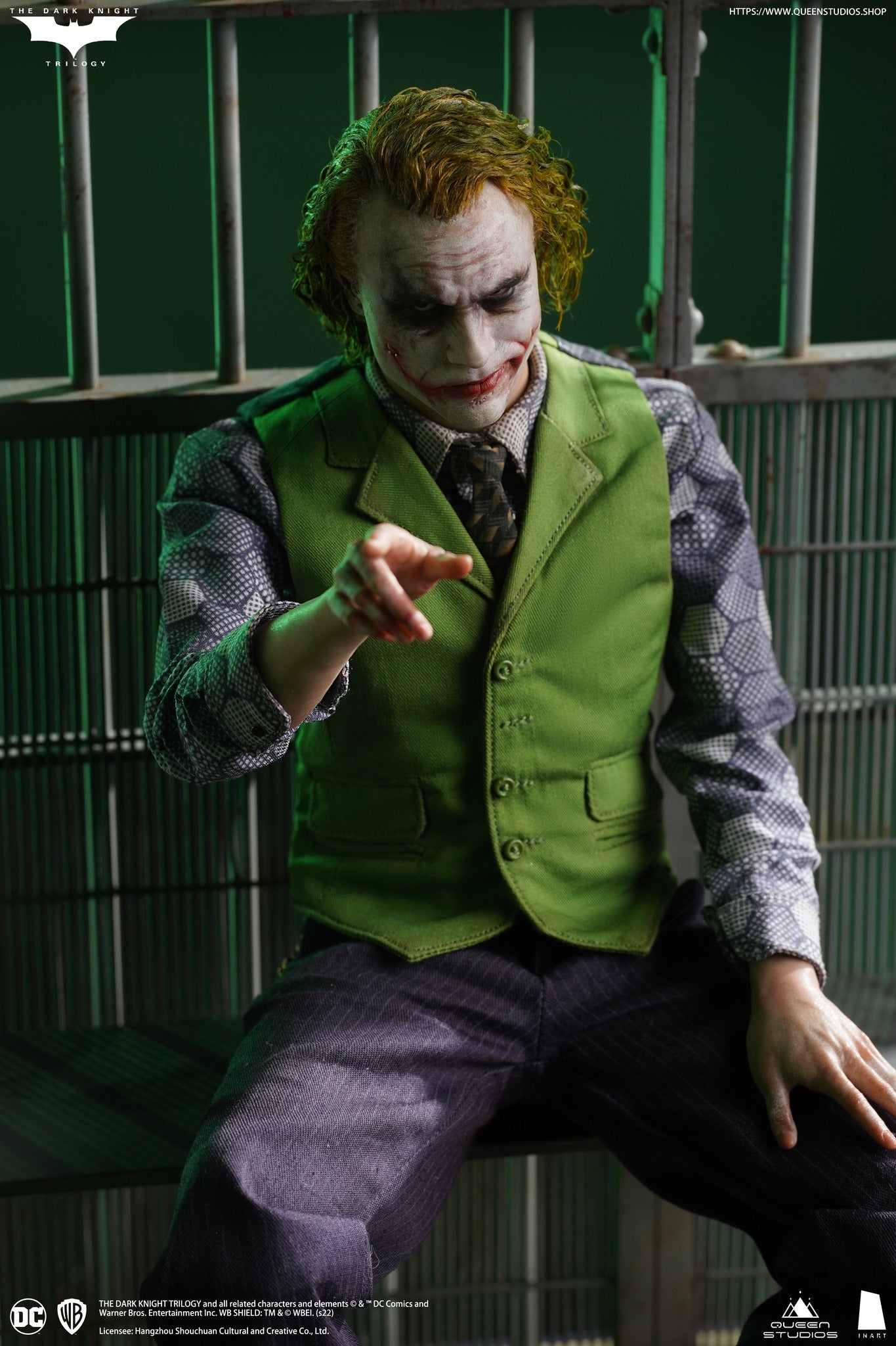 InArt The Dark Knight - The Joker 1/6th scale Collectible Figure (Deluxe Edition)