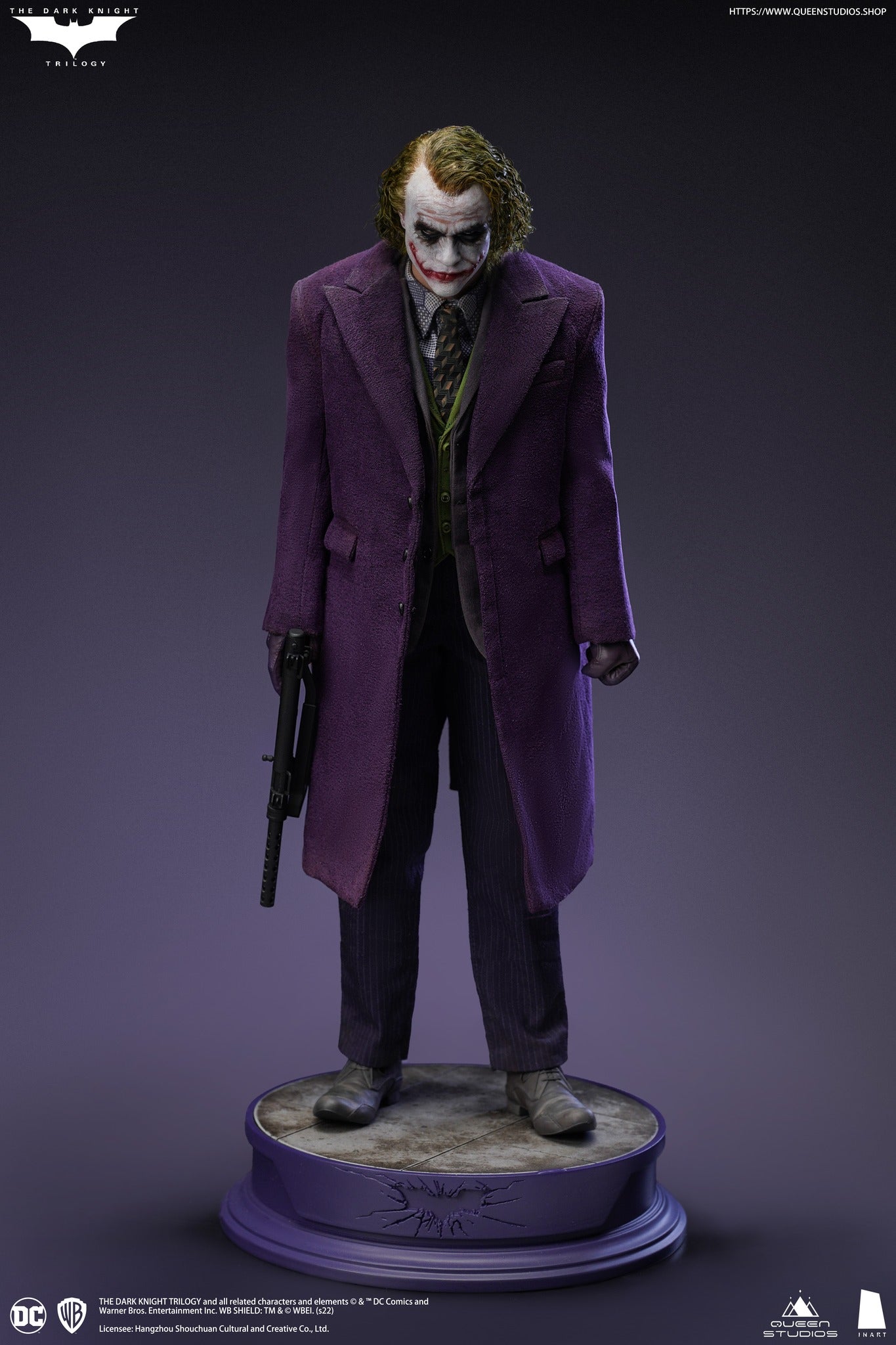 InArt The Dark Knight - The Joker 1/6th scale Collectible Figure (Deluxe Edition)