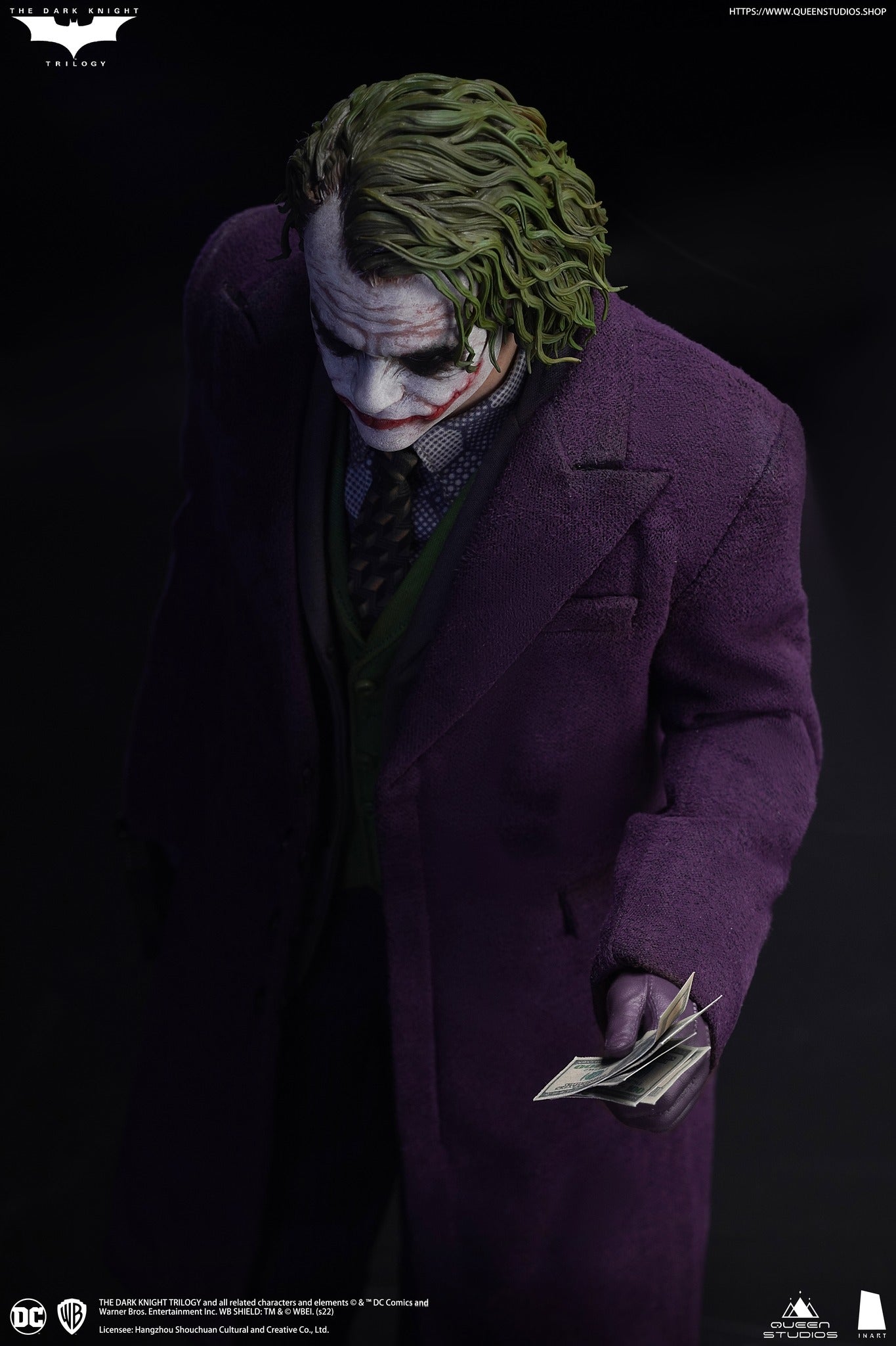 InArt The Dark Knight - The Joker 1/6th scale Collectible Figure (Premium Edition)