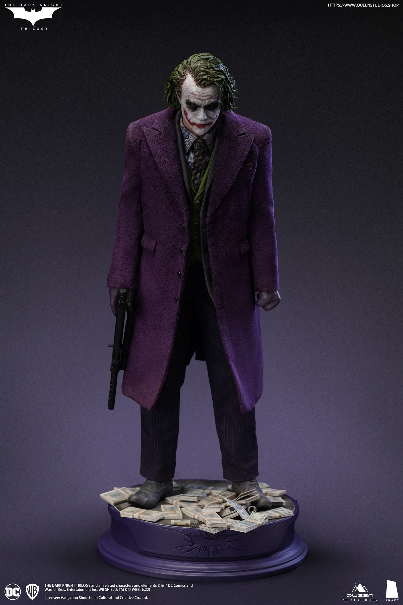 InArt The Dark Knight - The Joker 1/6th scale Collectible Figure (Premium Edition)